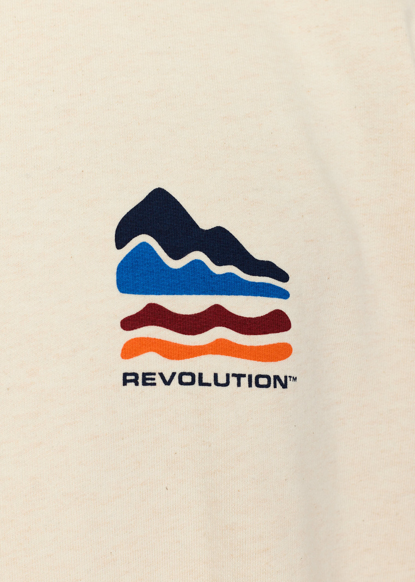 REVOLUTION 2812 TER Printed Crewneck