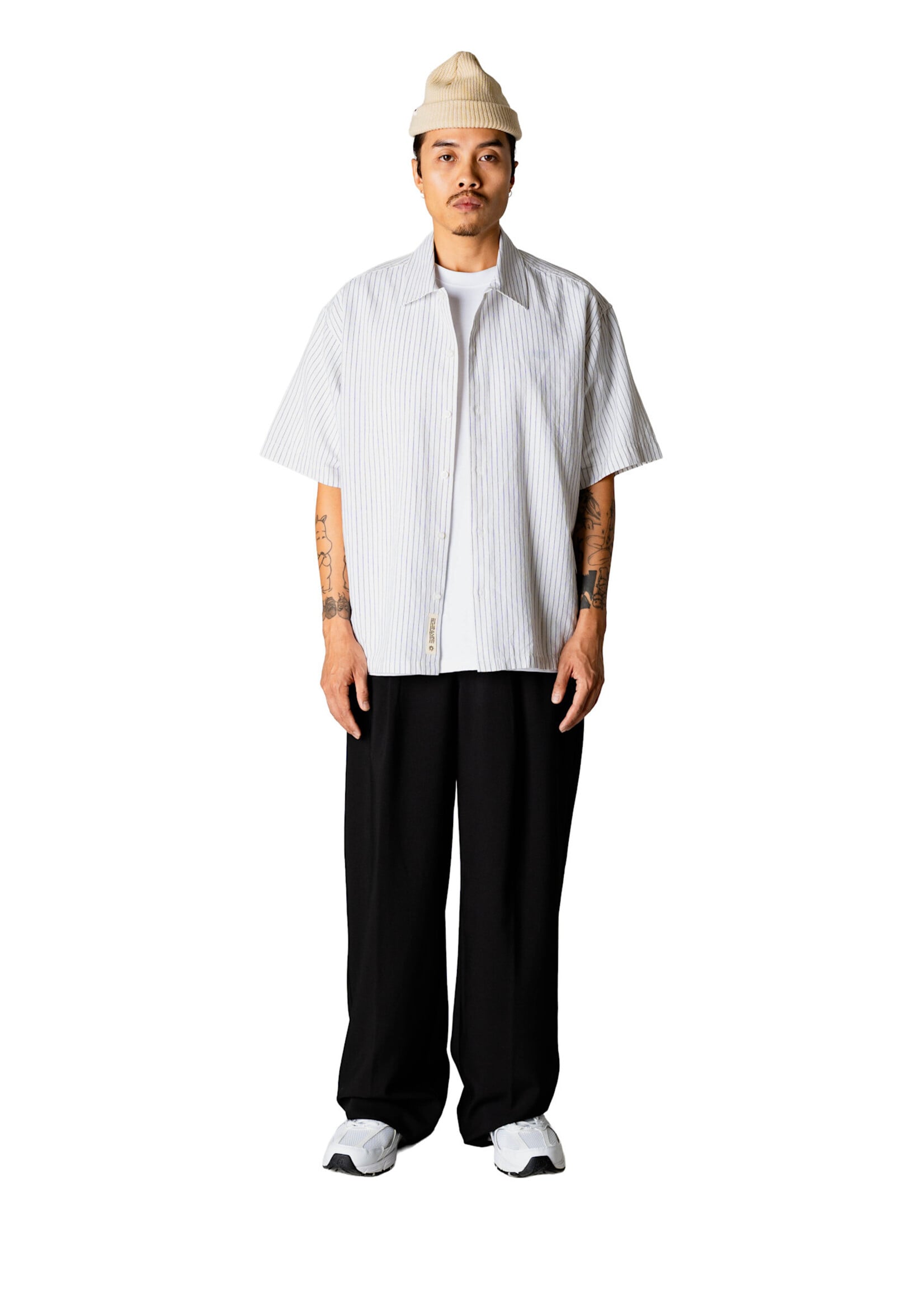 Woodbird WBWang Tai Stripe Shirt