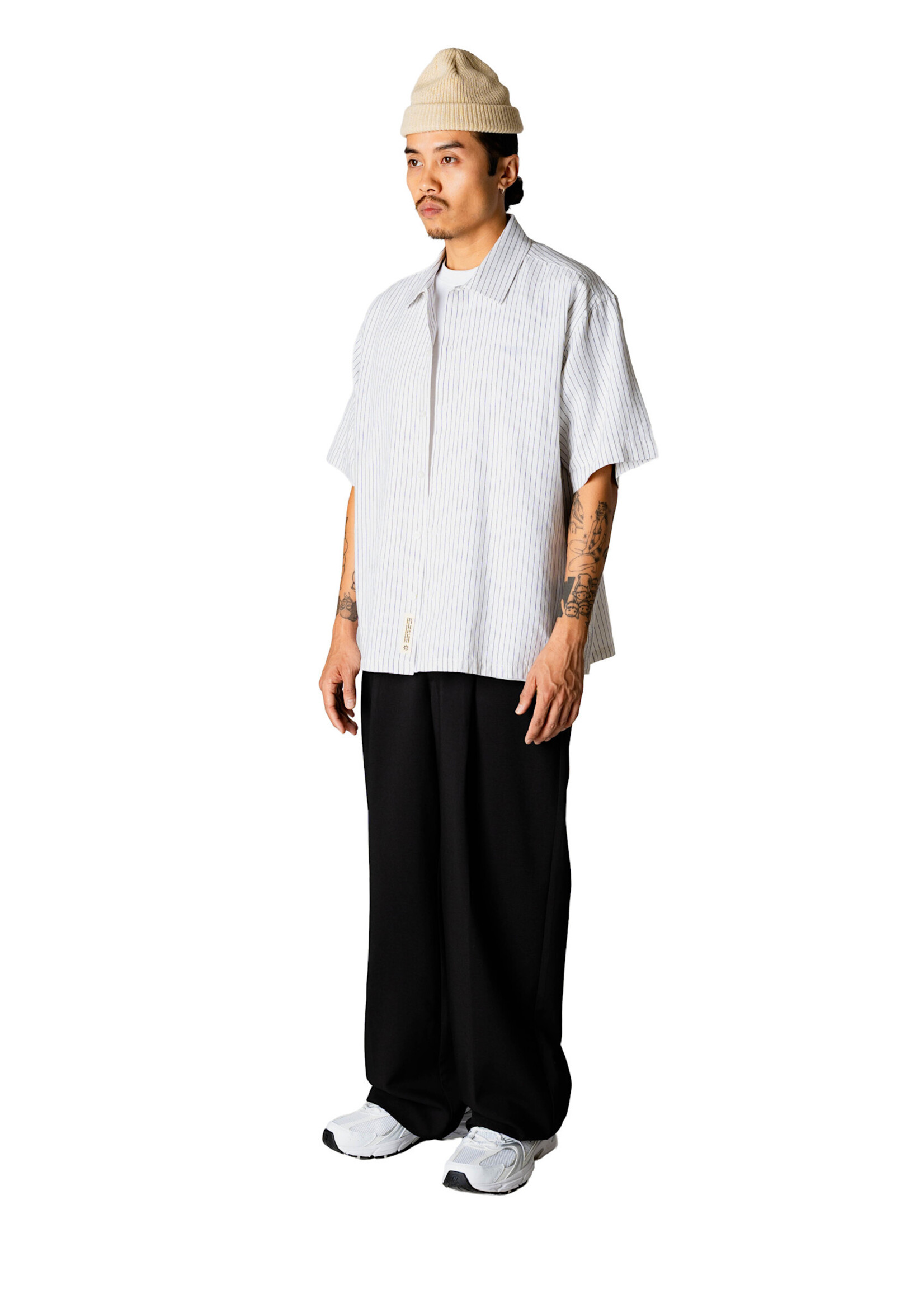 Woodbird WBWang Tai Stripe Shirt