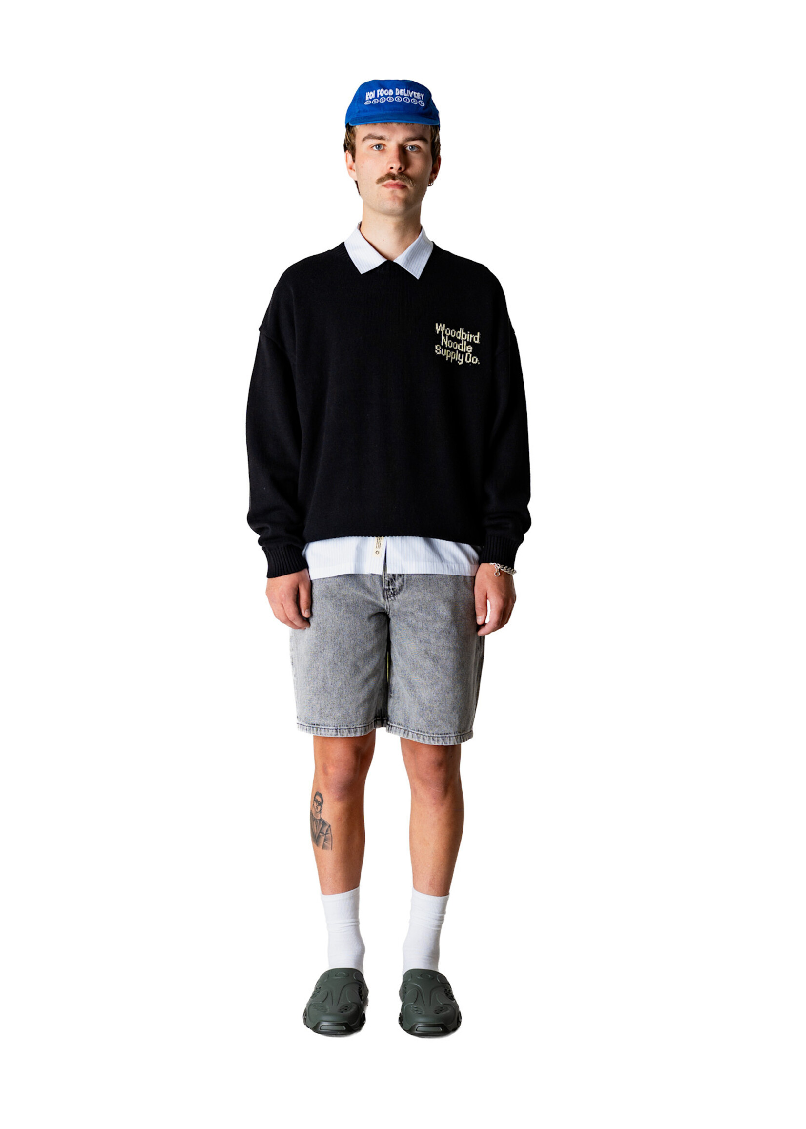 Woodbird WBLeroy Ash Grey Shorts