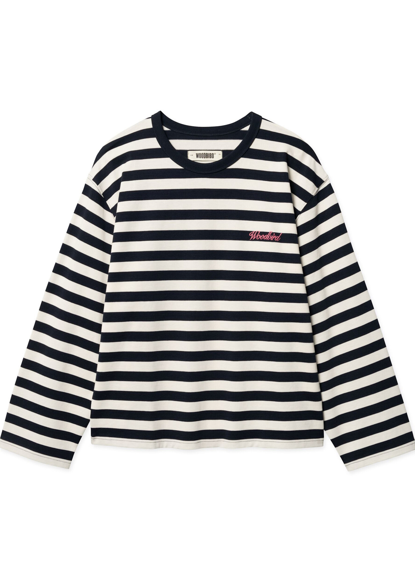 Woodbird Female WBJoul Wide Sleeve Stripe Tee