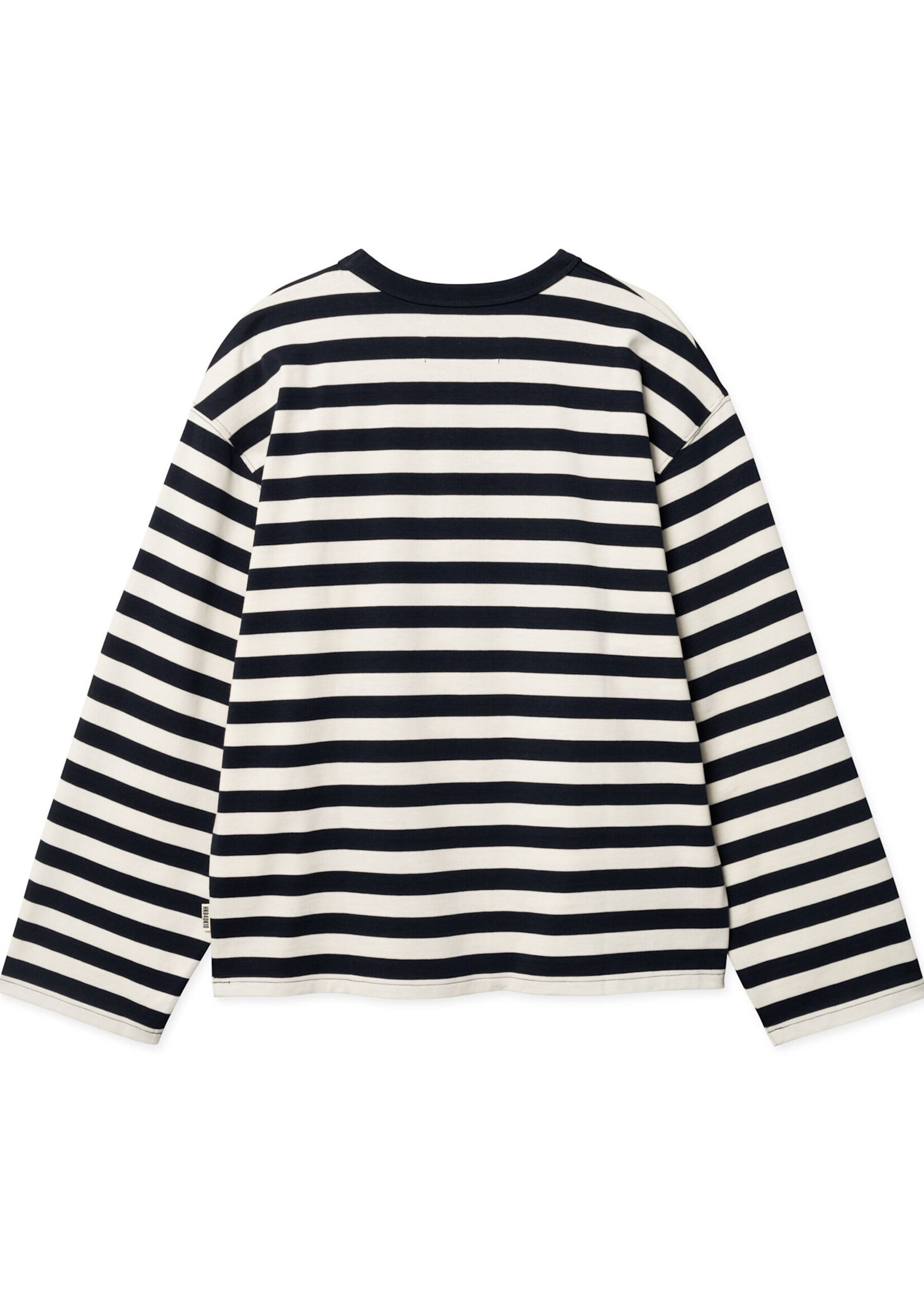Woodbird Female WBJoul Wide Sleeve Stripe Tee