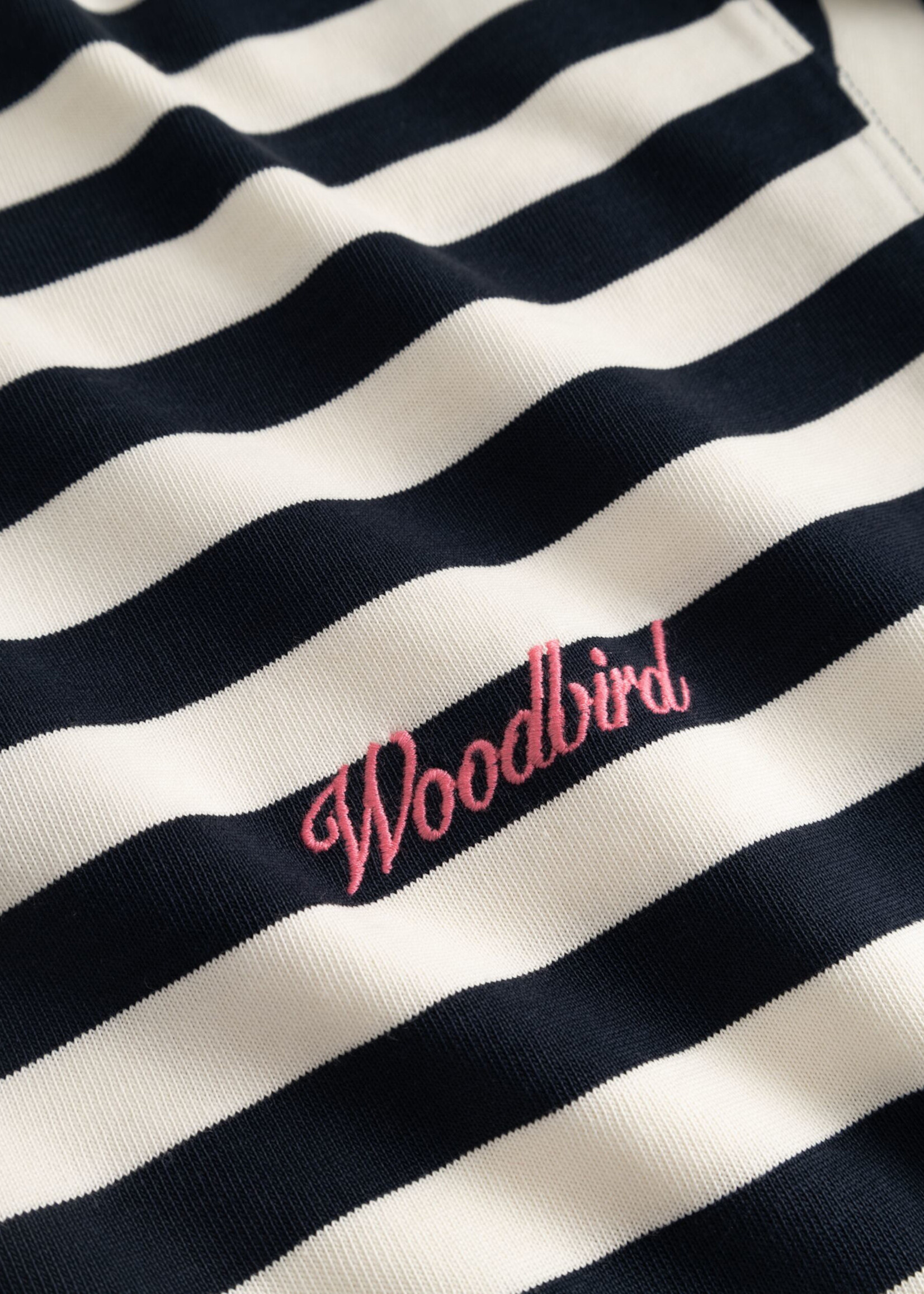 Woodbird Female WBJoul Wide Sleeve Stripe Tee