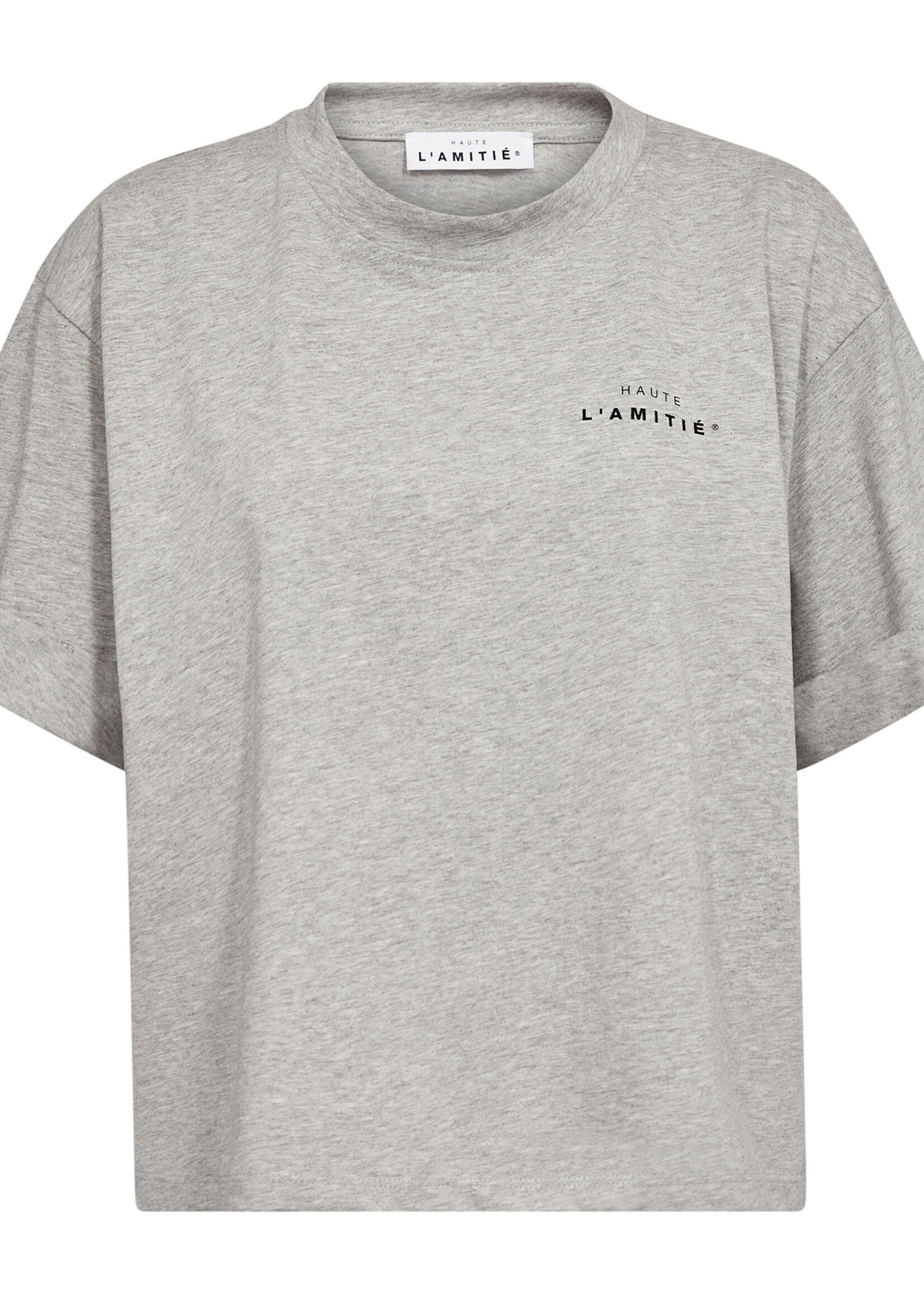 Haute L'Amitié HL Crew Neck Crop Tee