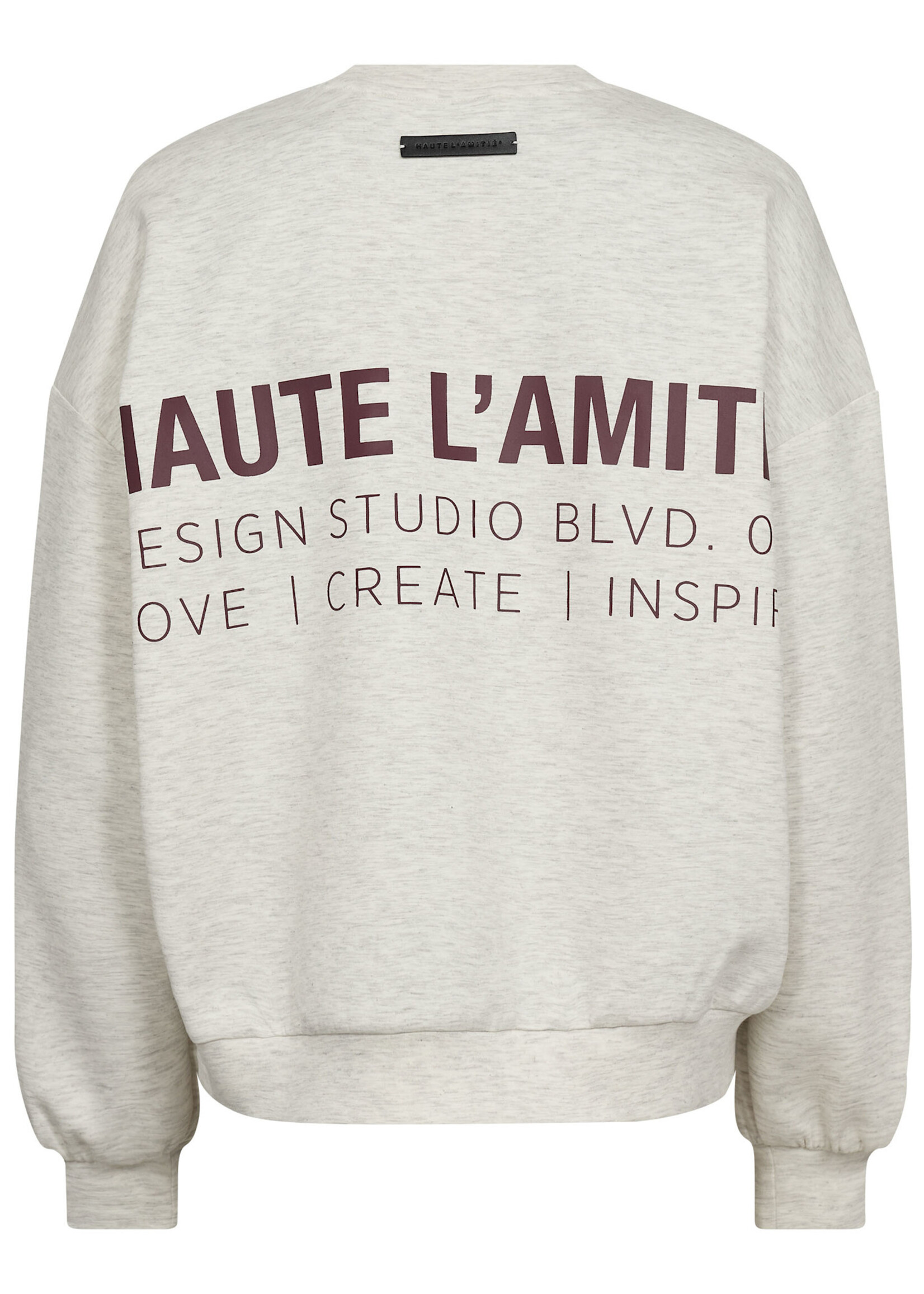 Haute L'Amitié Back Print Studio Sweat
