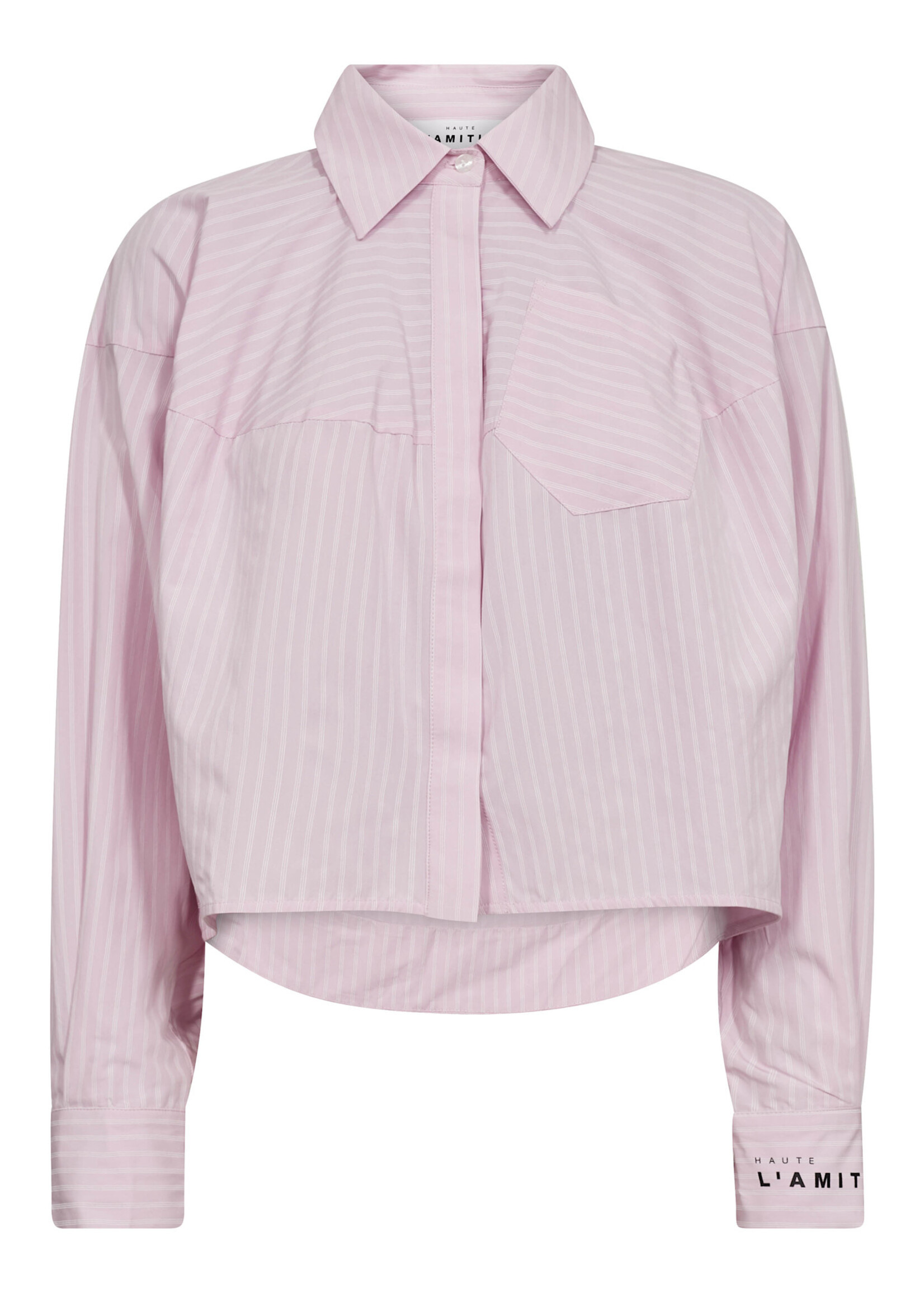 Haute L'Amitié Sophie Rose Stripe Shirt