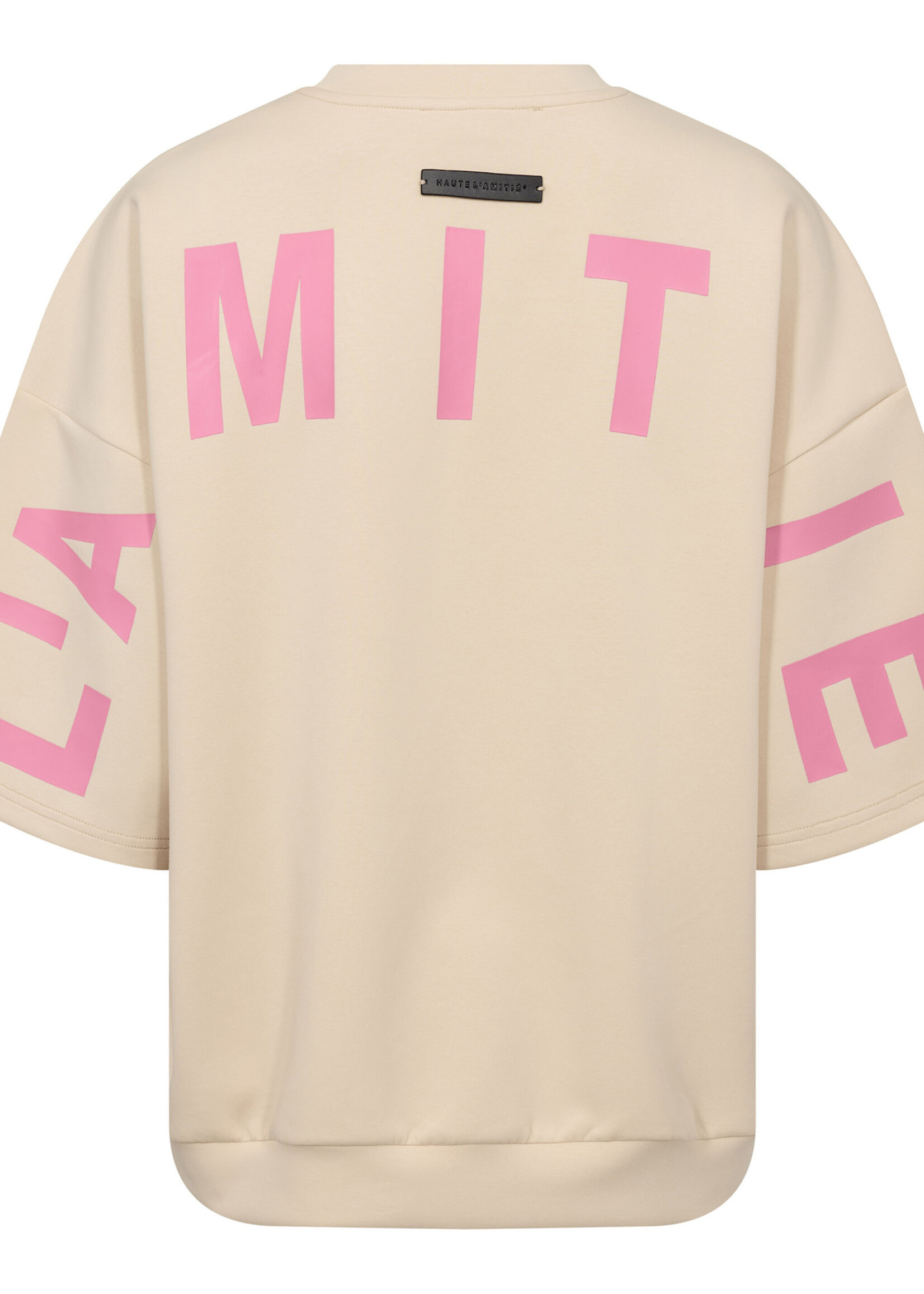 Haute L'Amitié Maxi Split SS Logo Sweat