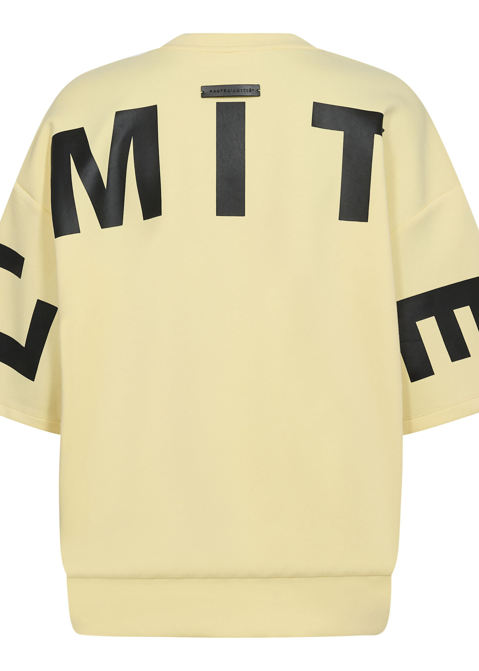 Haute L'Amitié Maxi Split SS Logo Sweat