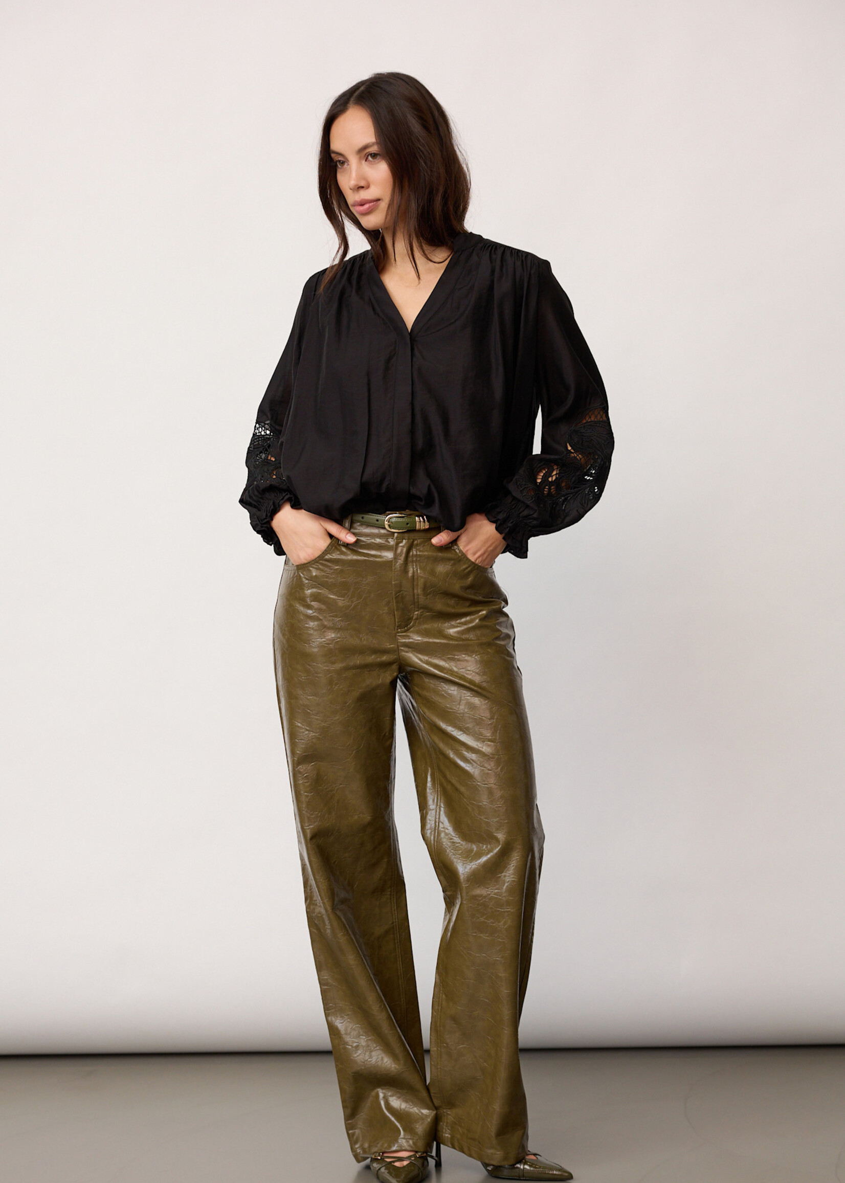 Cocouture DelinCC Balloon Emb Shirt