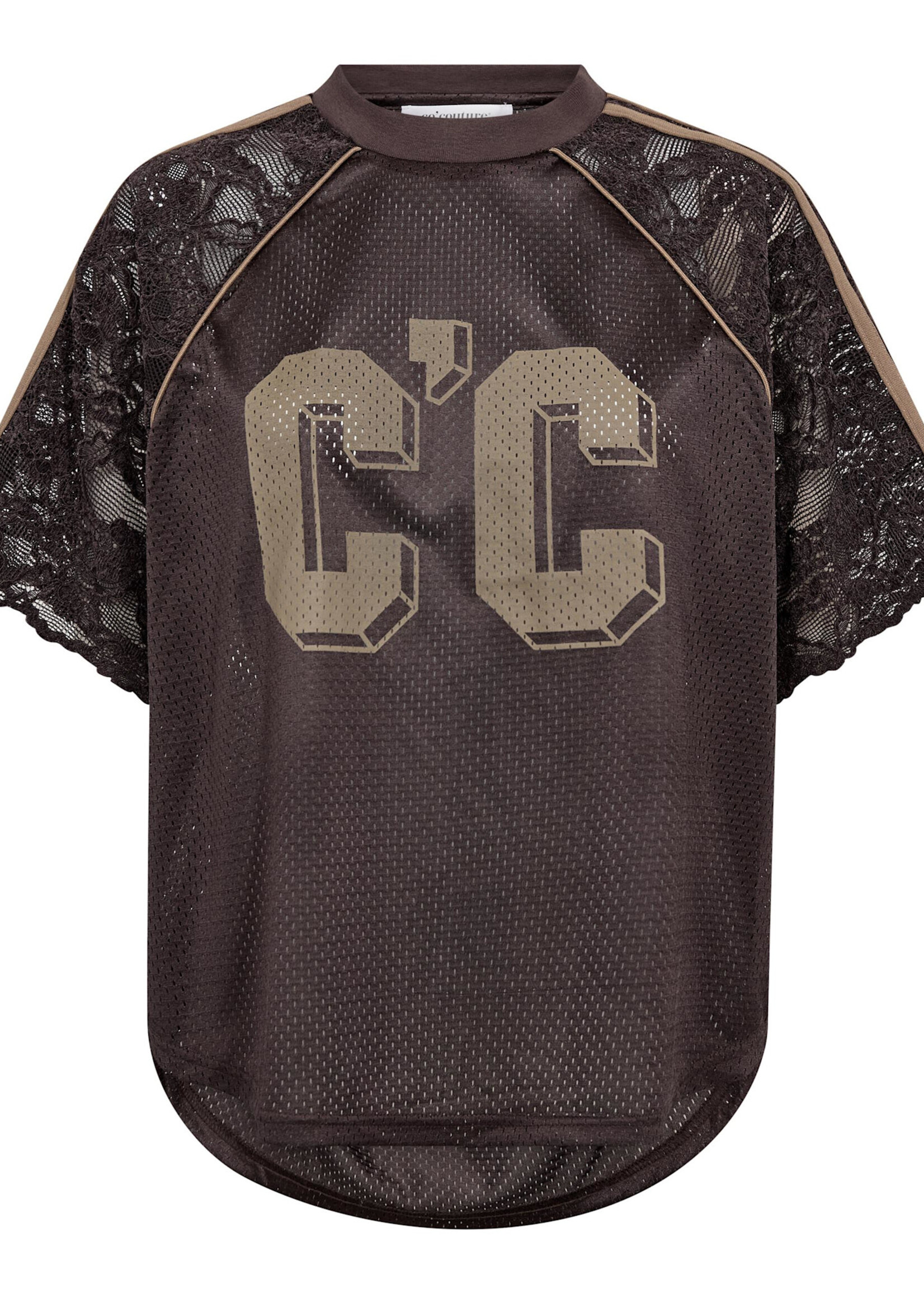 Cocouture TreyCC Logo Lace Tee