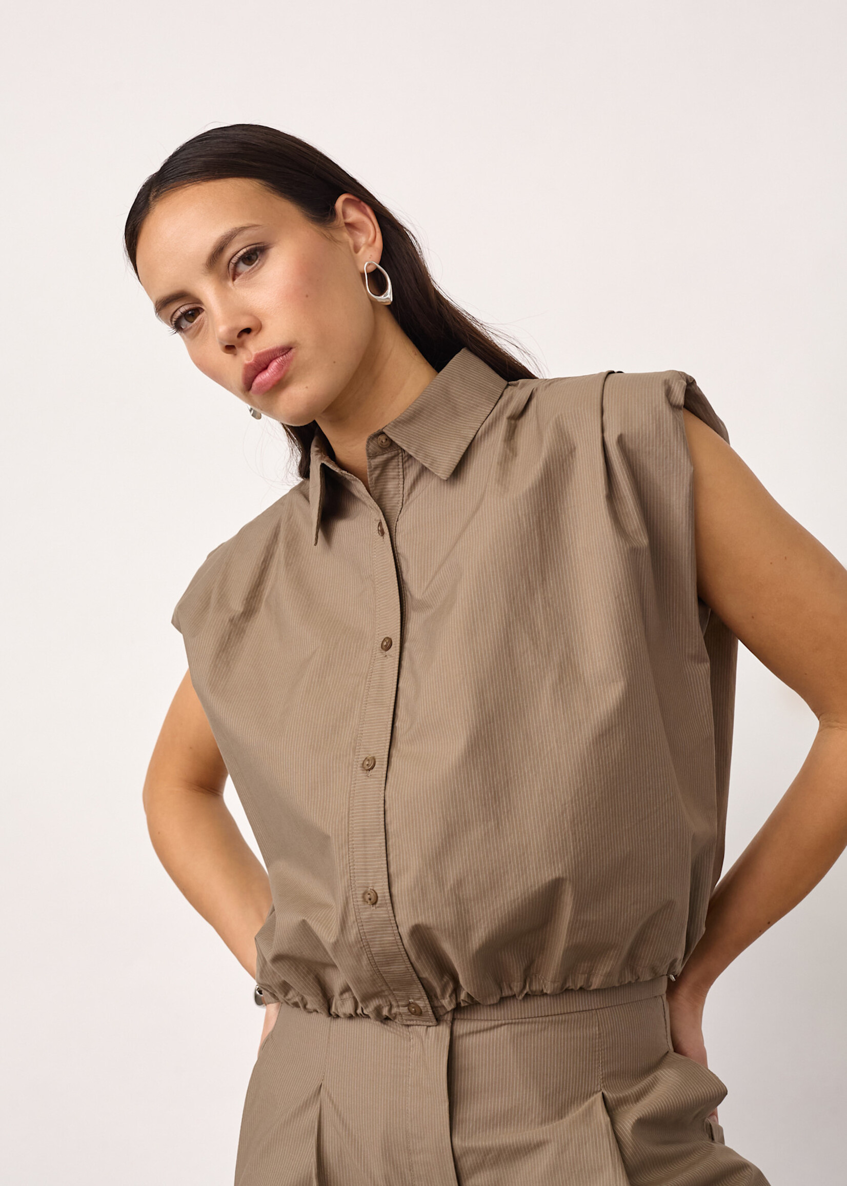 Cocouture OpheliaCC Pleat SS Shirt