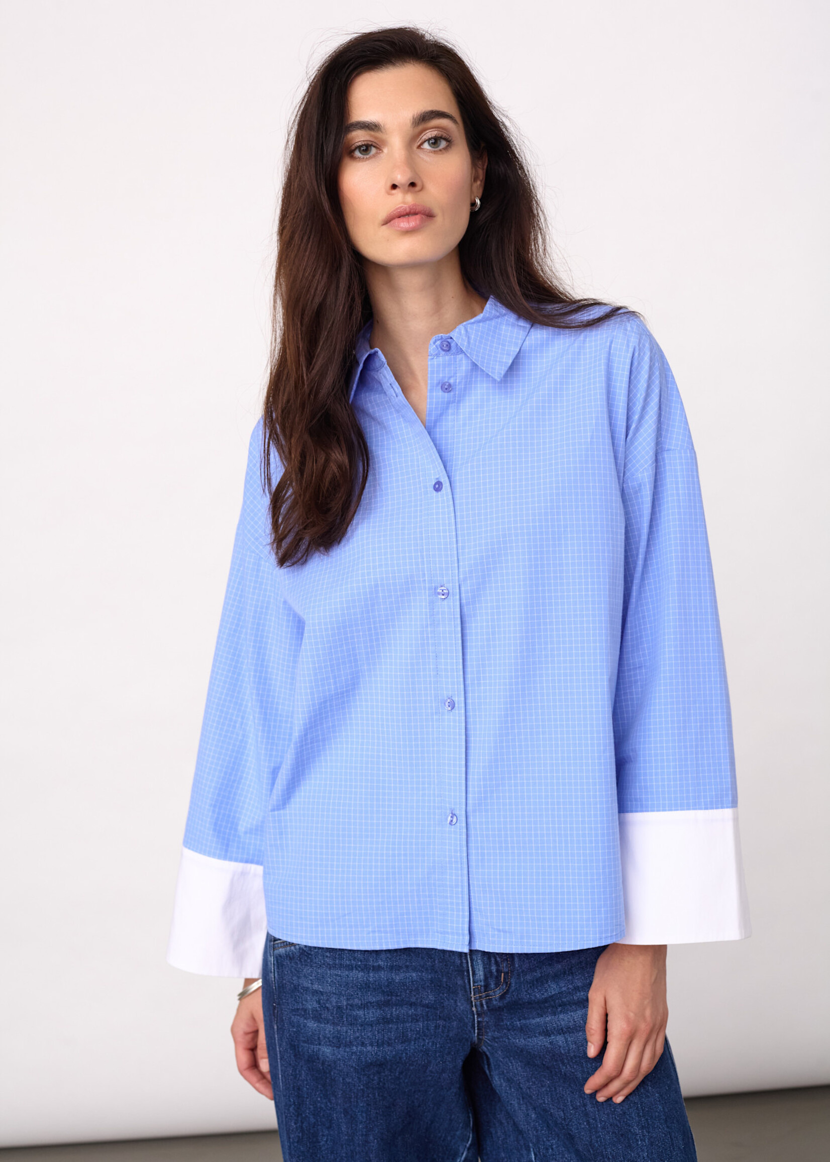 Cocouture ElonaCC Check Cuff Shirt