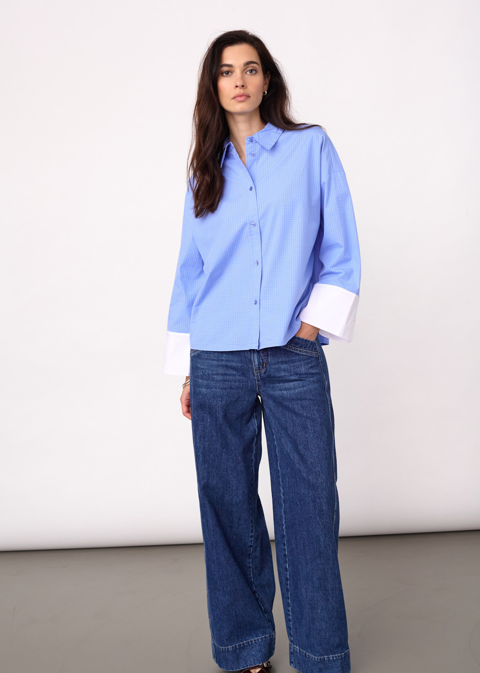 Cocouture ElonaCC Check Cuff Shirt