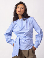 Cocouture GaianCC LS Tie Blouse