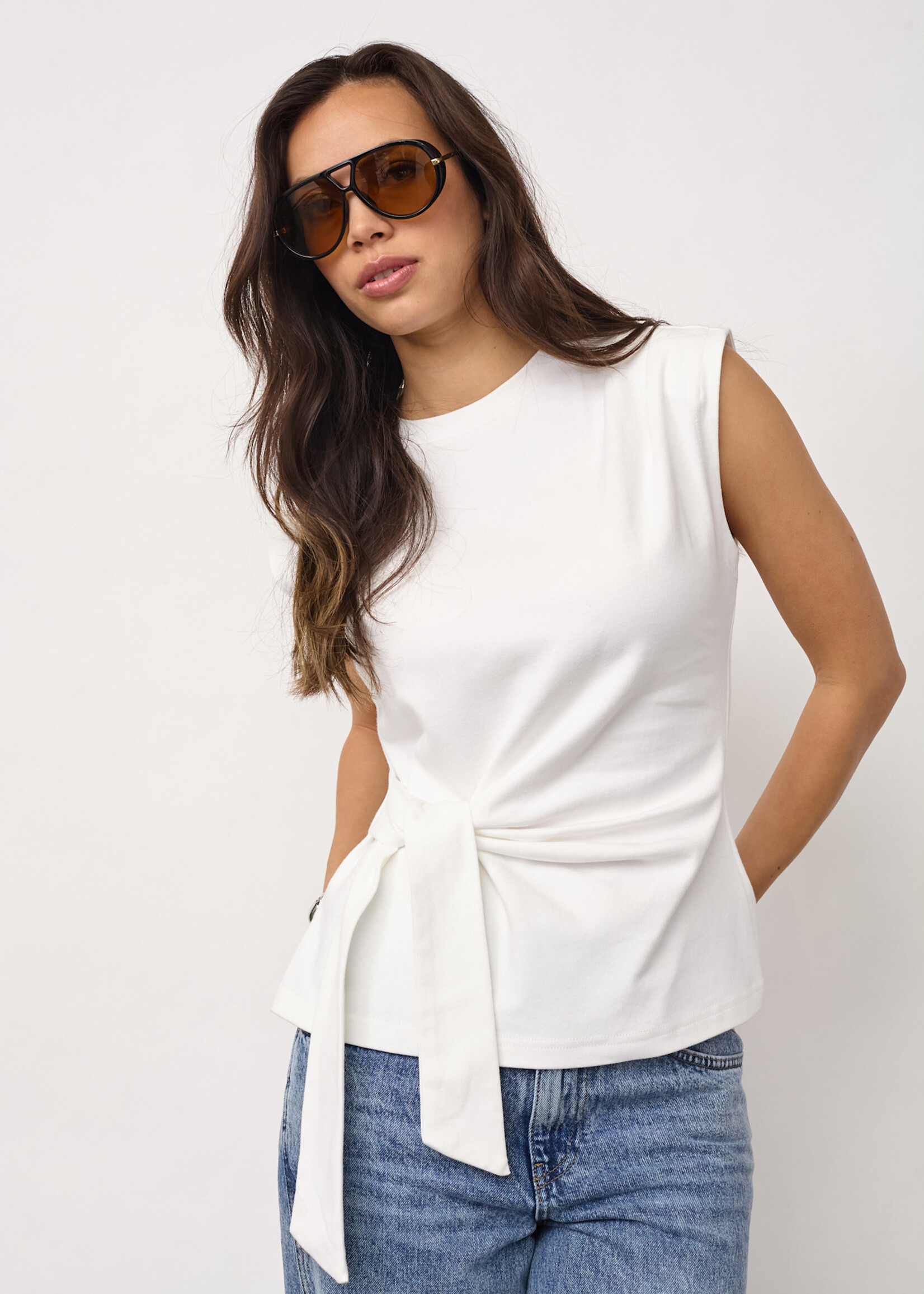 Cocouture OrianeCC Pleat Tie Top