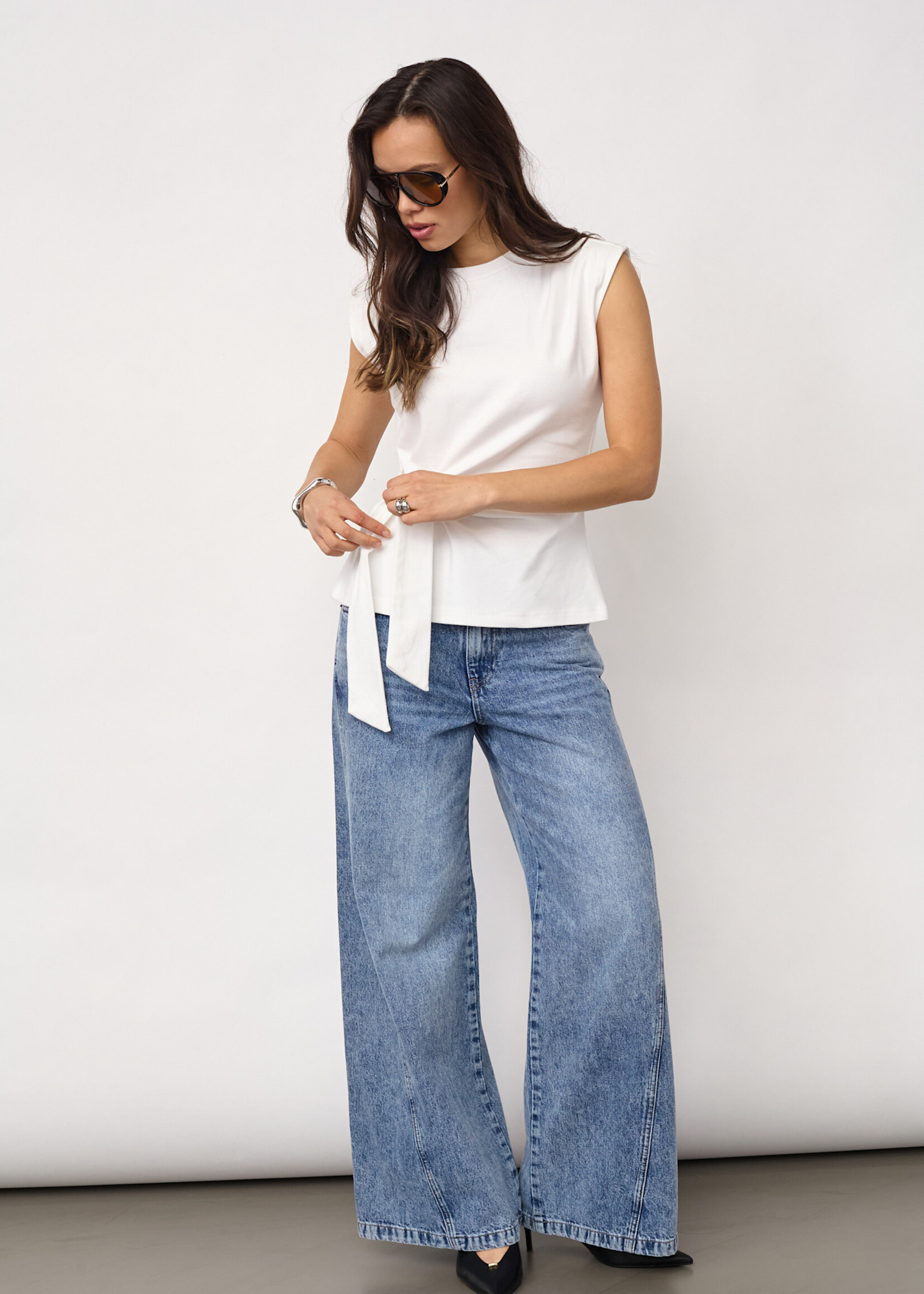 Cocouture OrianeCC Pleat Tie Top