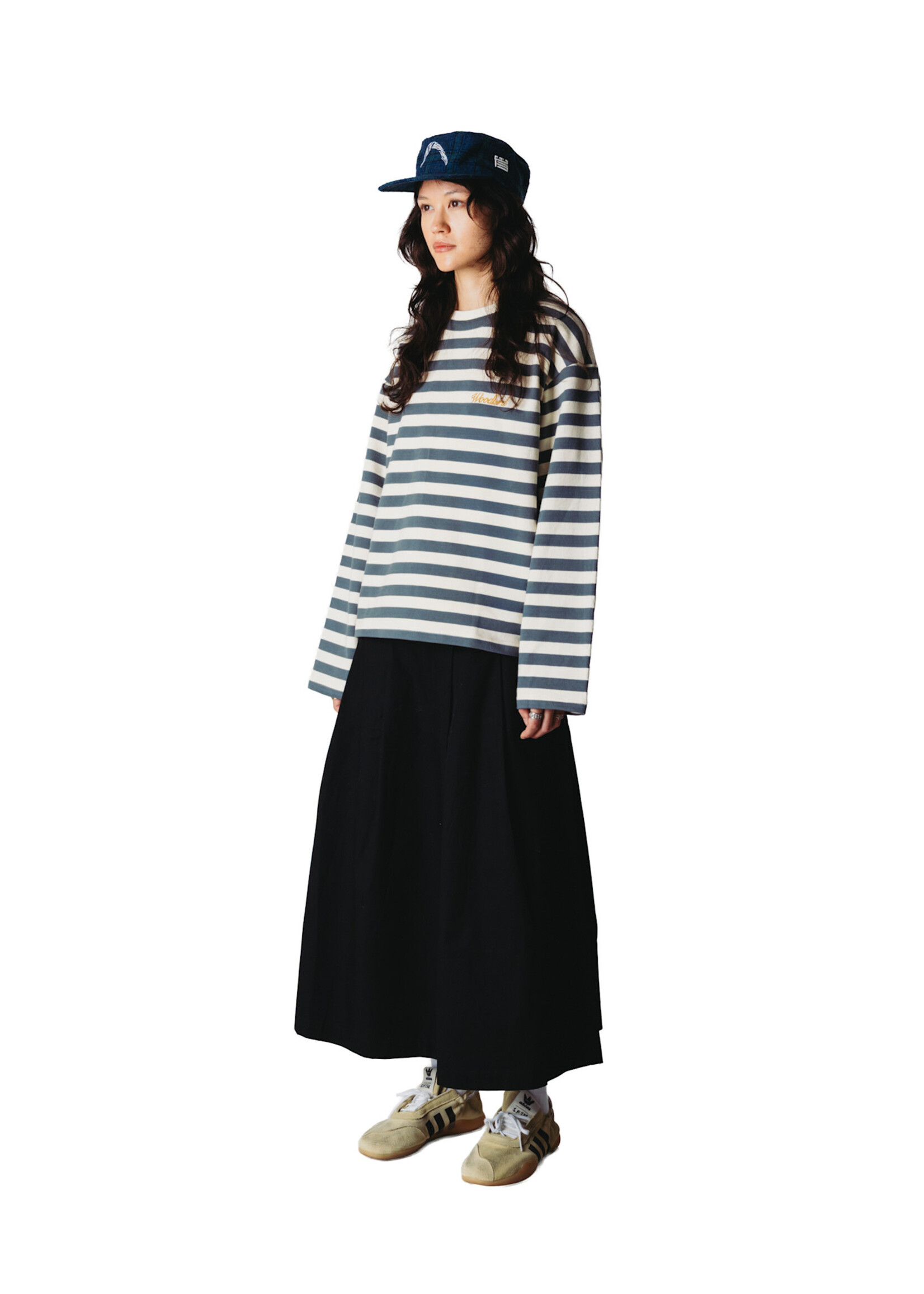 Woodbird Female WBJoul Wide Sleeve Stripe Tee