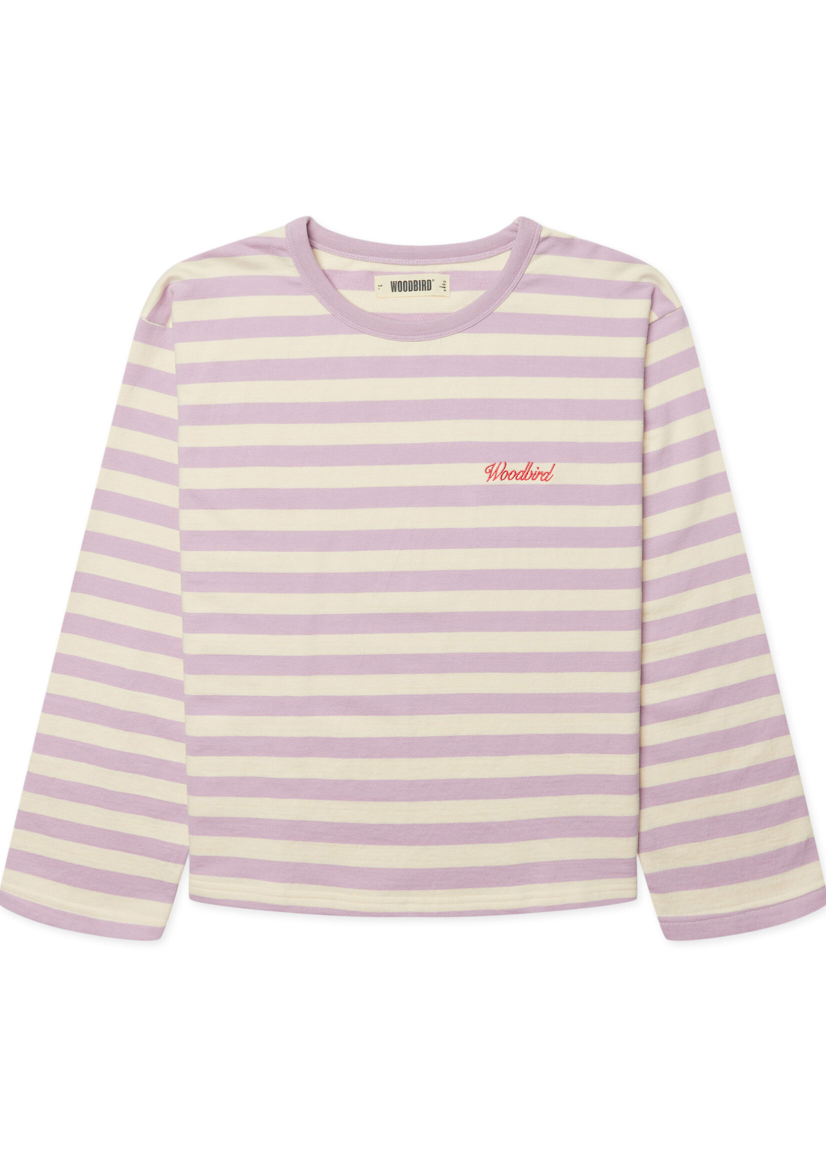 Woodbird Female WBJoul Wide Sleeve Stripe Tee