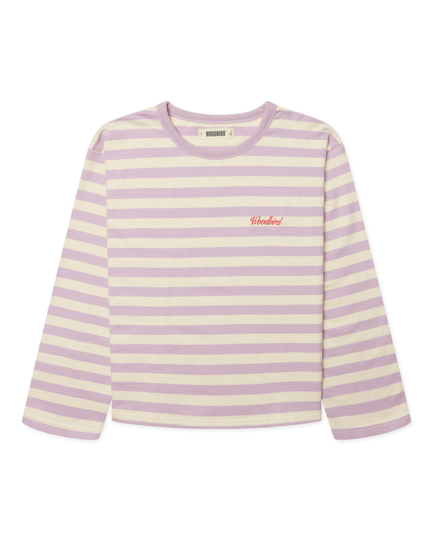 Woodbird Female WBJoul Wide Sleeve Stripe Tee
