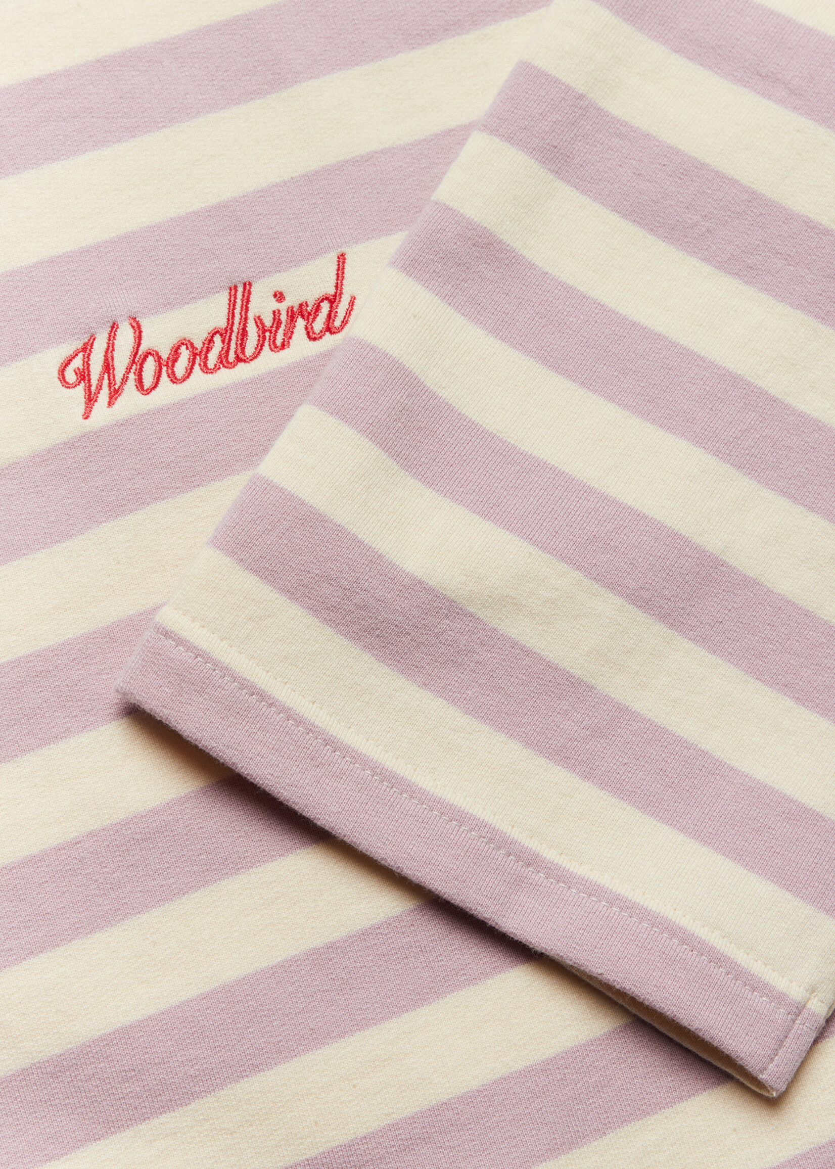 Woodbird Female WBJoul Wide Sleeve Stripe Tee