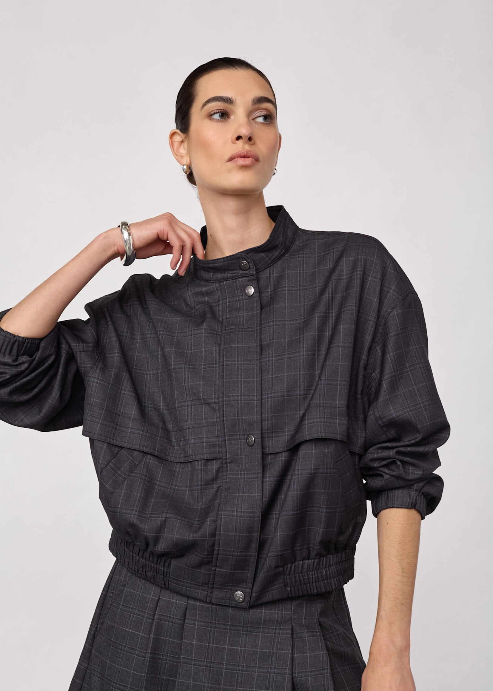 Cocouture EloraCC Check Jacket