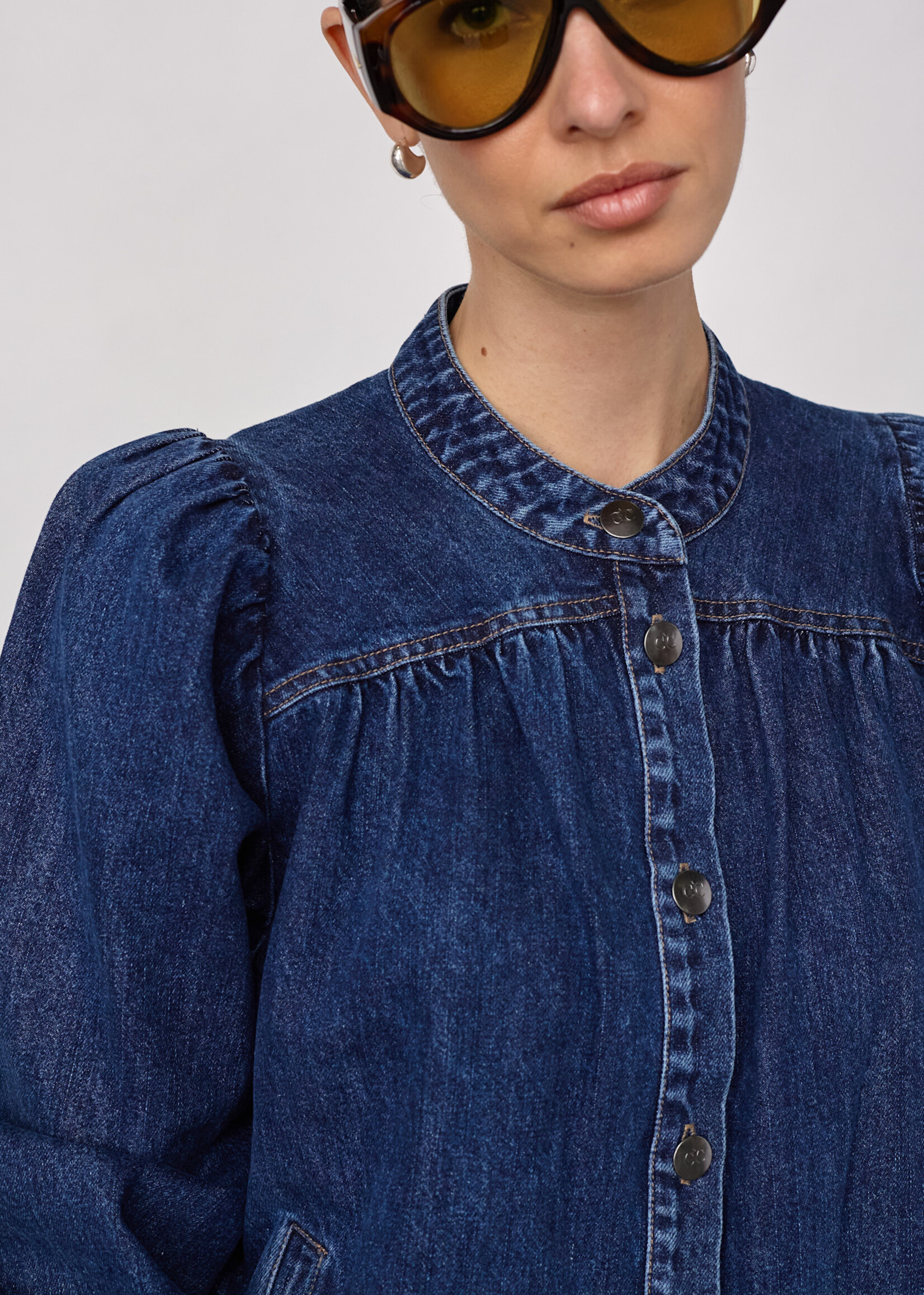 Cocouture DeniceCC LS Denim Shirt