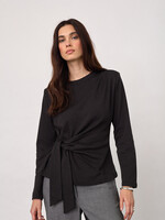 Cocouture OrianeCC LS Pleat Tie Tee