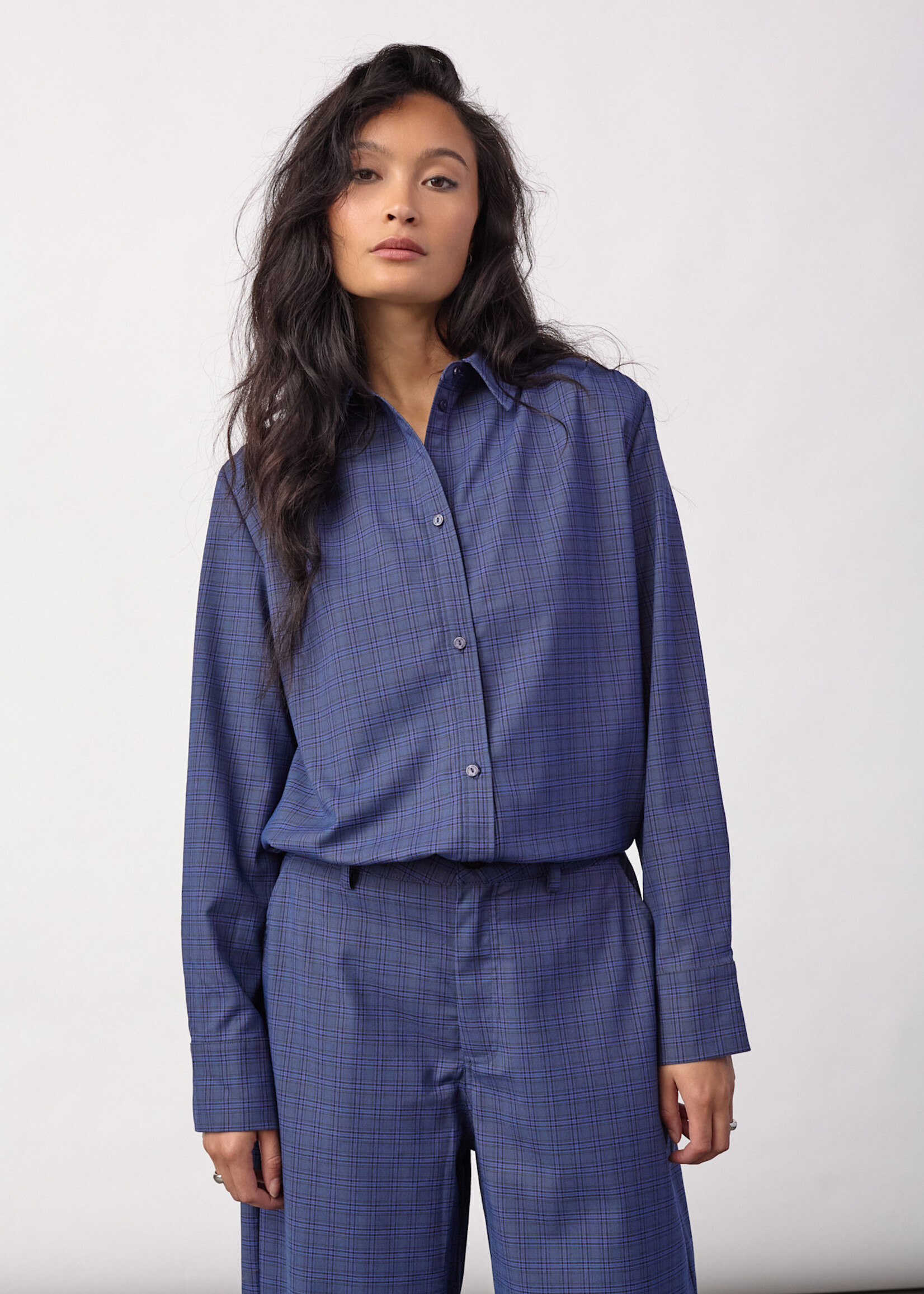 Cocouture DaxterCC Check Pleat Shirt