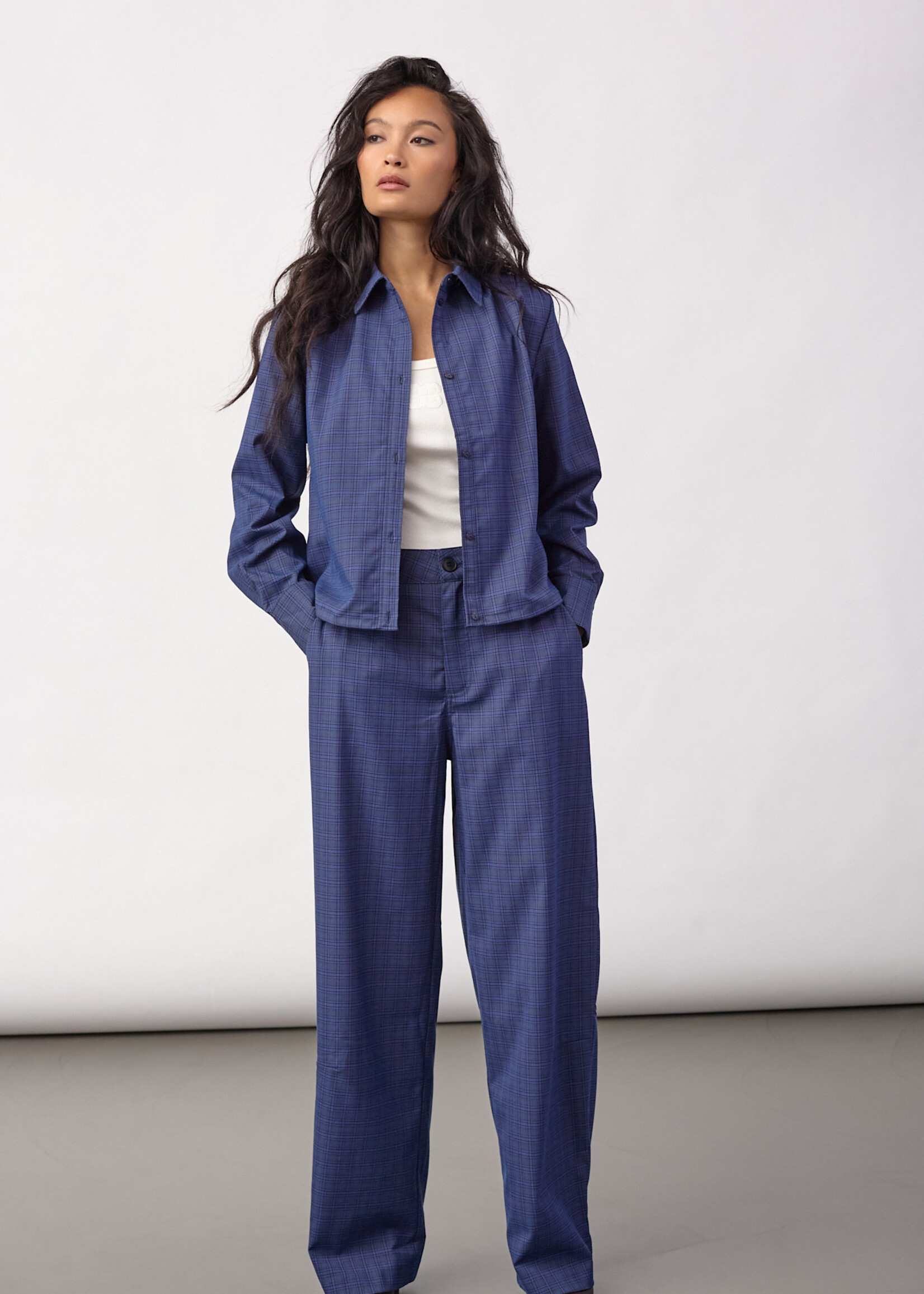 Cocouture DaxterCC Check Pleat Shirt