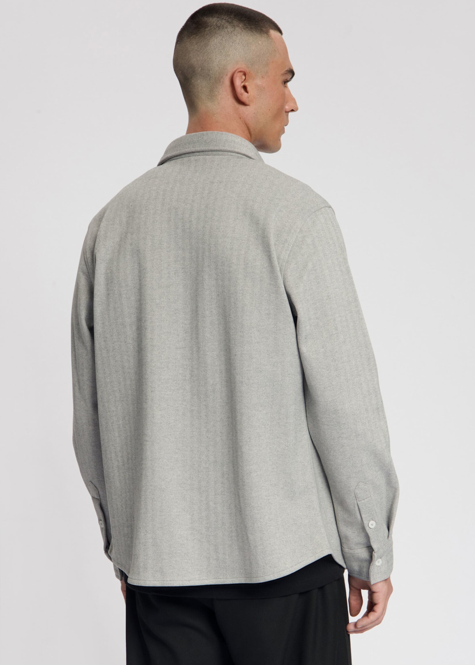 Law of the Sea TROY SOFT HERRINGBONE SHIRT