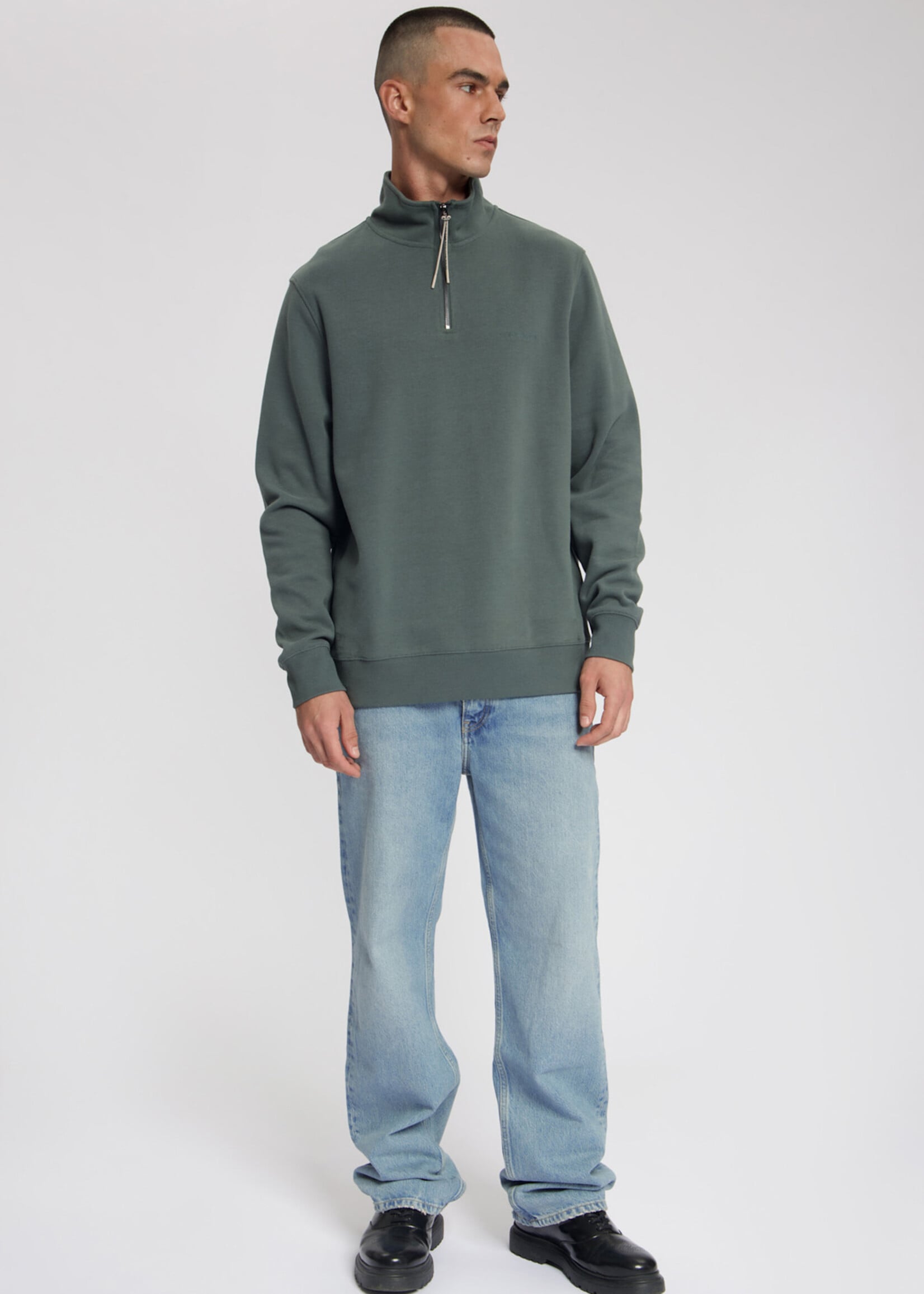Law of the Sea MIND SOFT HALF ZIP SWEAT