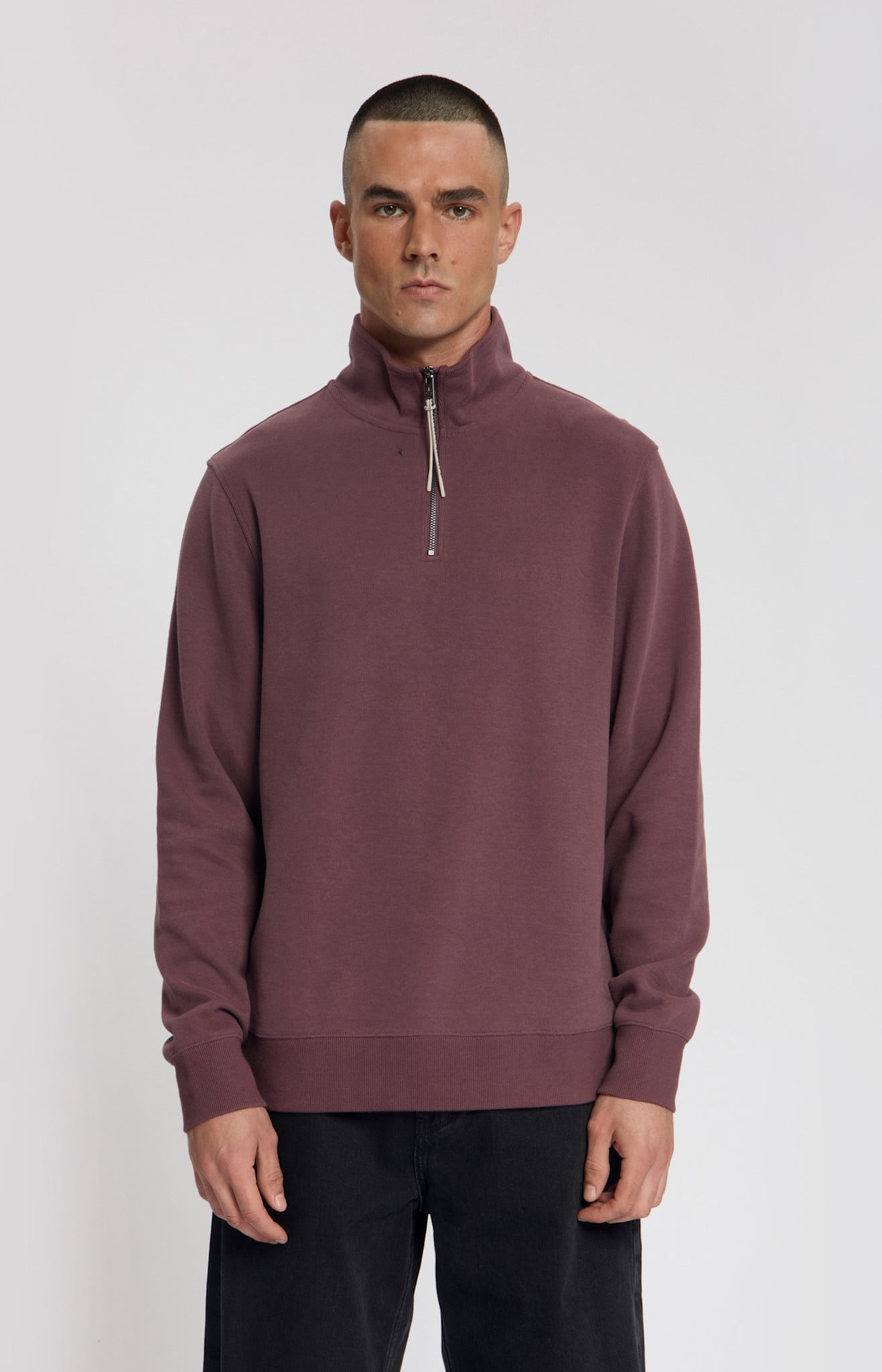Law of the Sea MIND SOFT HALF ZIP SWEAT