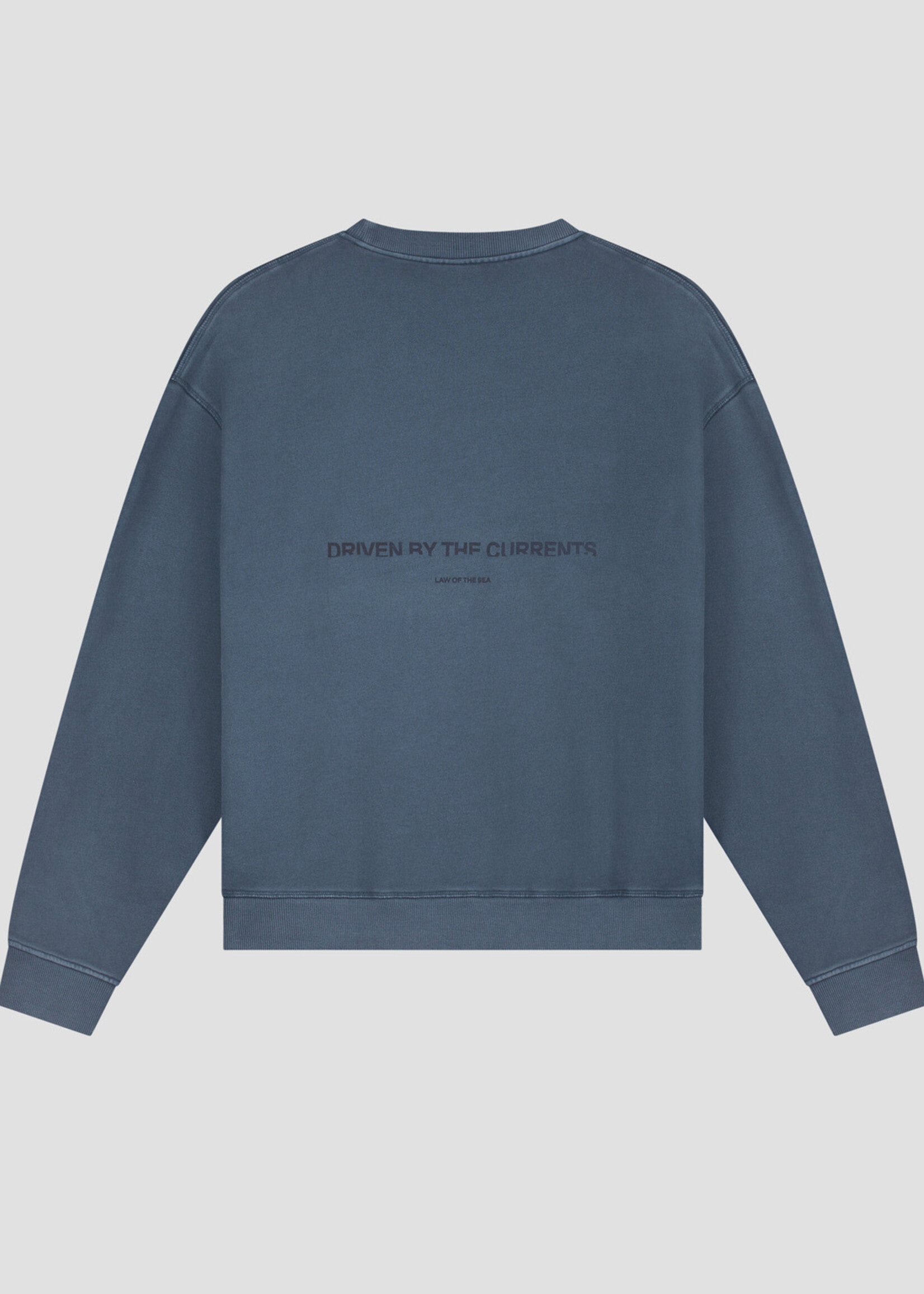 Law of the Sea TORRIA GARMENT DYED CREWNECK SWEAT