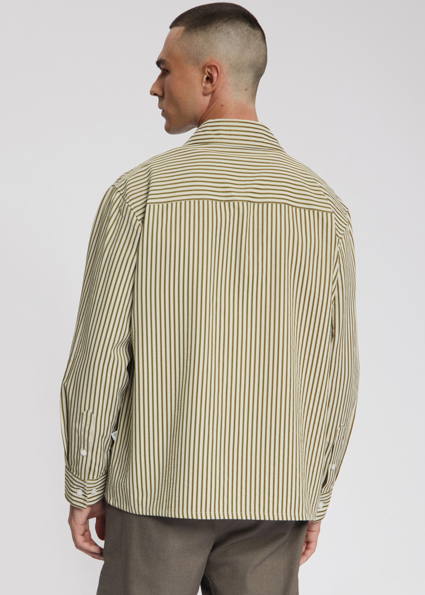 Law of the Sea STARBOARD YARN DYED STRIPED SHIRT