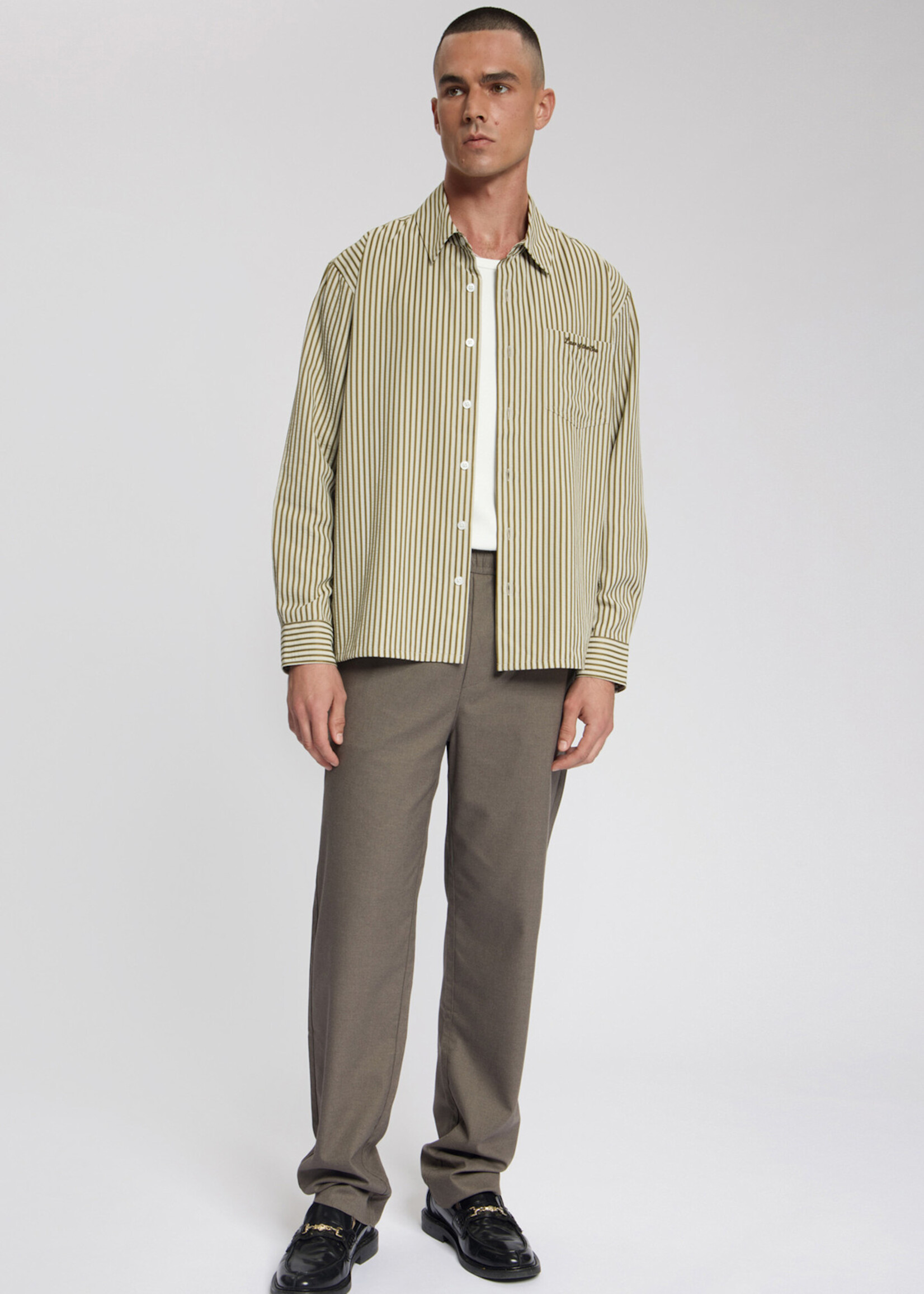 Law of the Sea STARBOARD YARN DYED STRIPED SHIRT