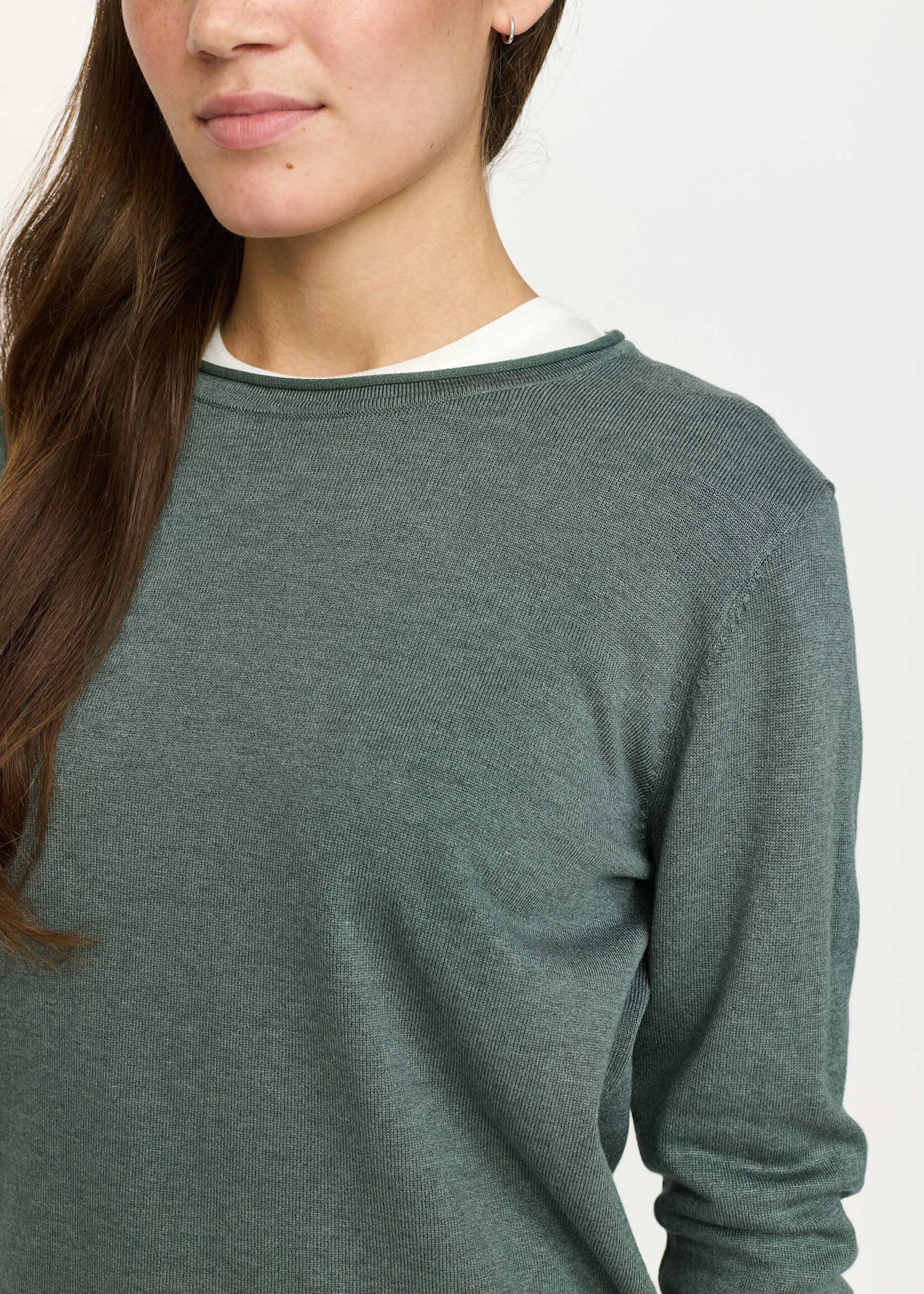 Soft Rebels SRMarla O-neck Roll Egde Knit