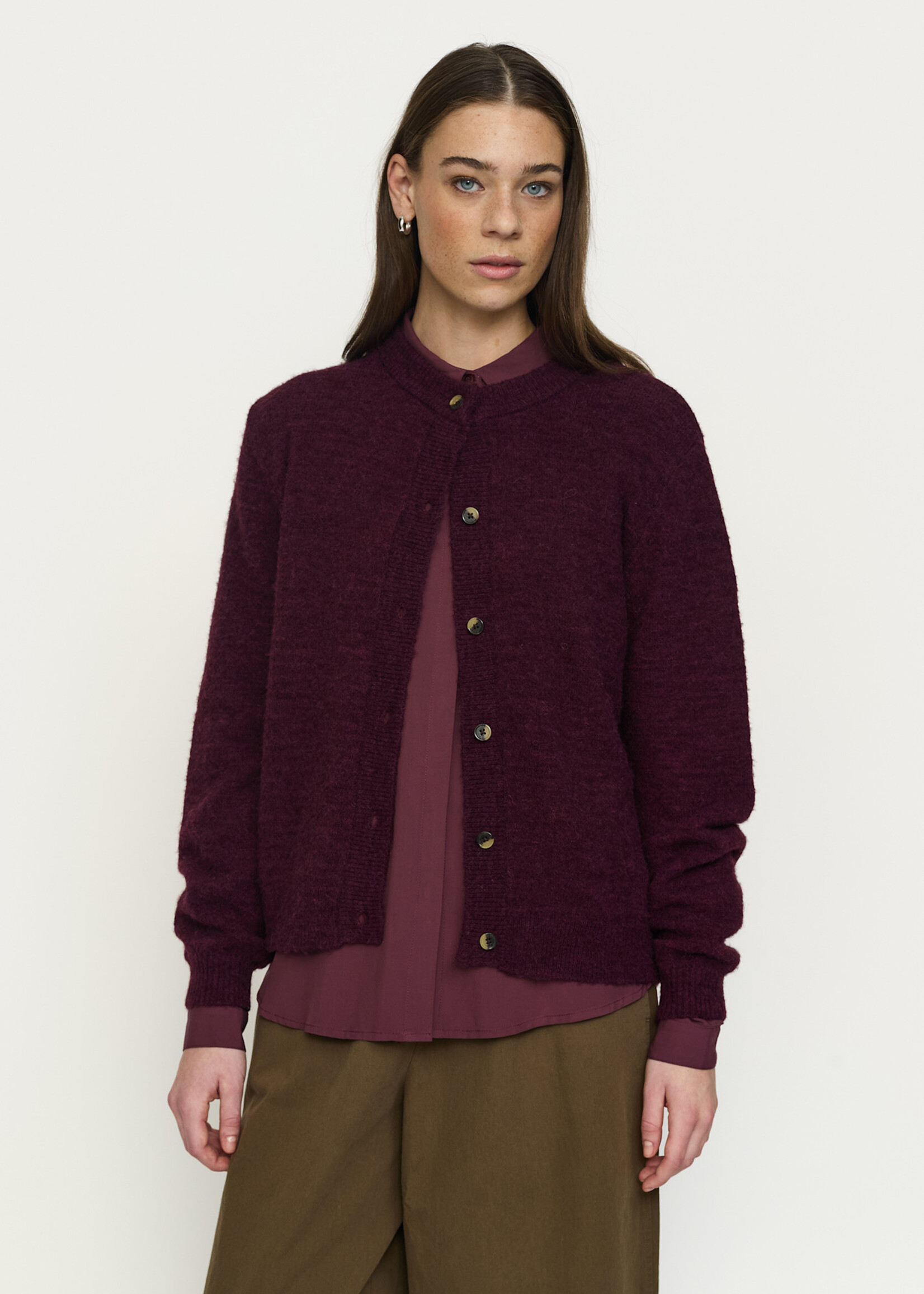 Soft Rebels SRAllison o-neck cardigan knit RWS