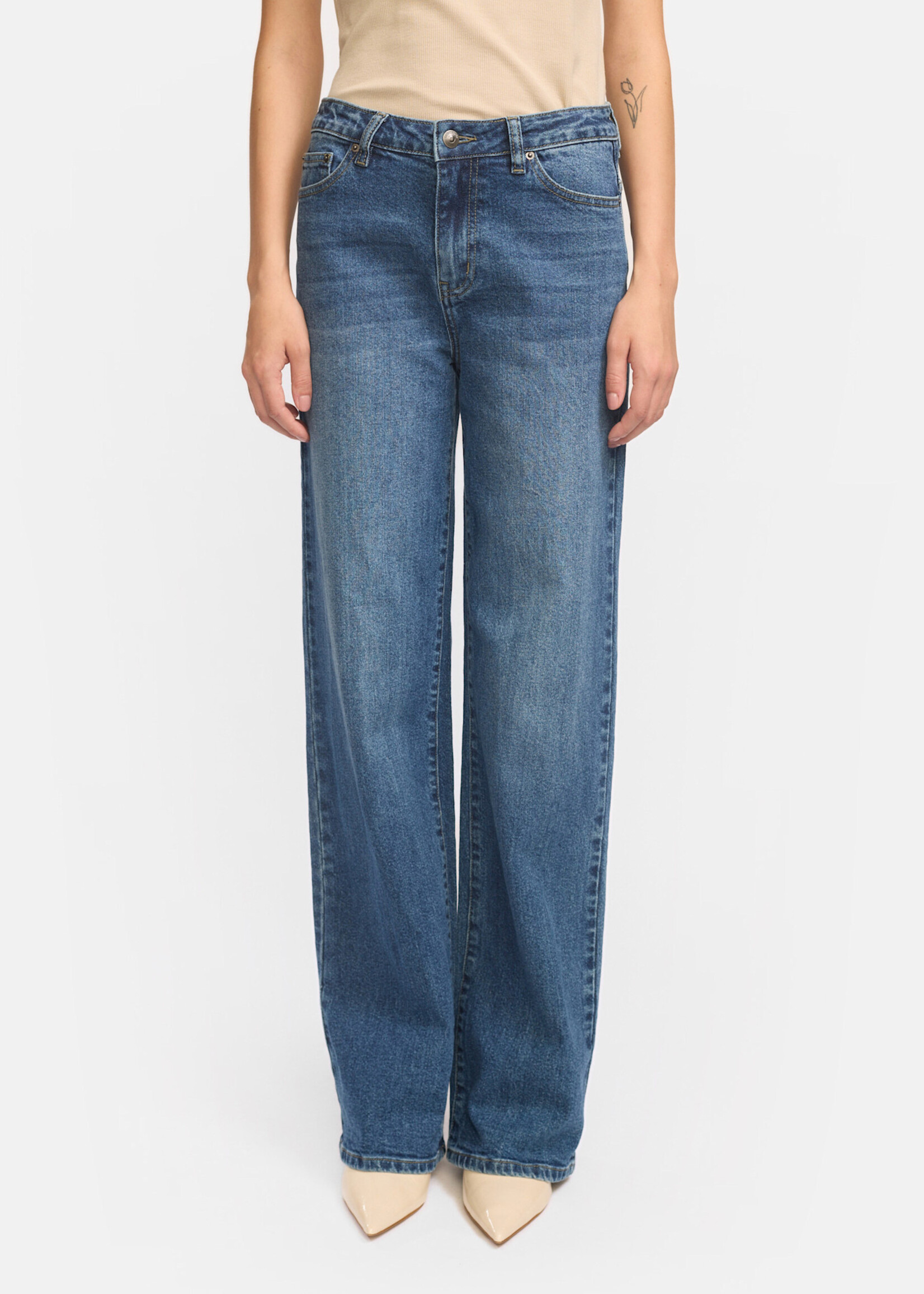 Soft Rebels SRWilla Midwaist Wide Jeans