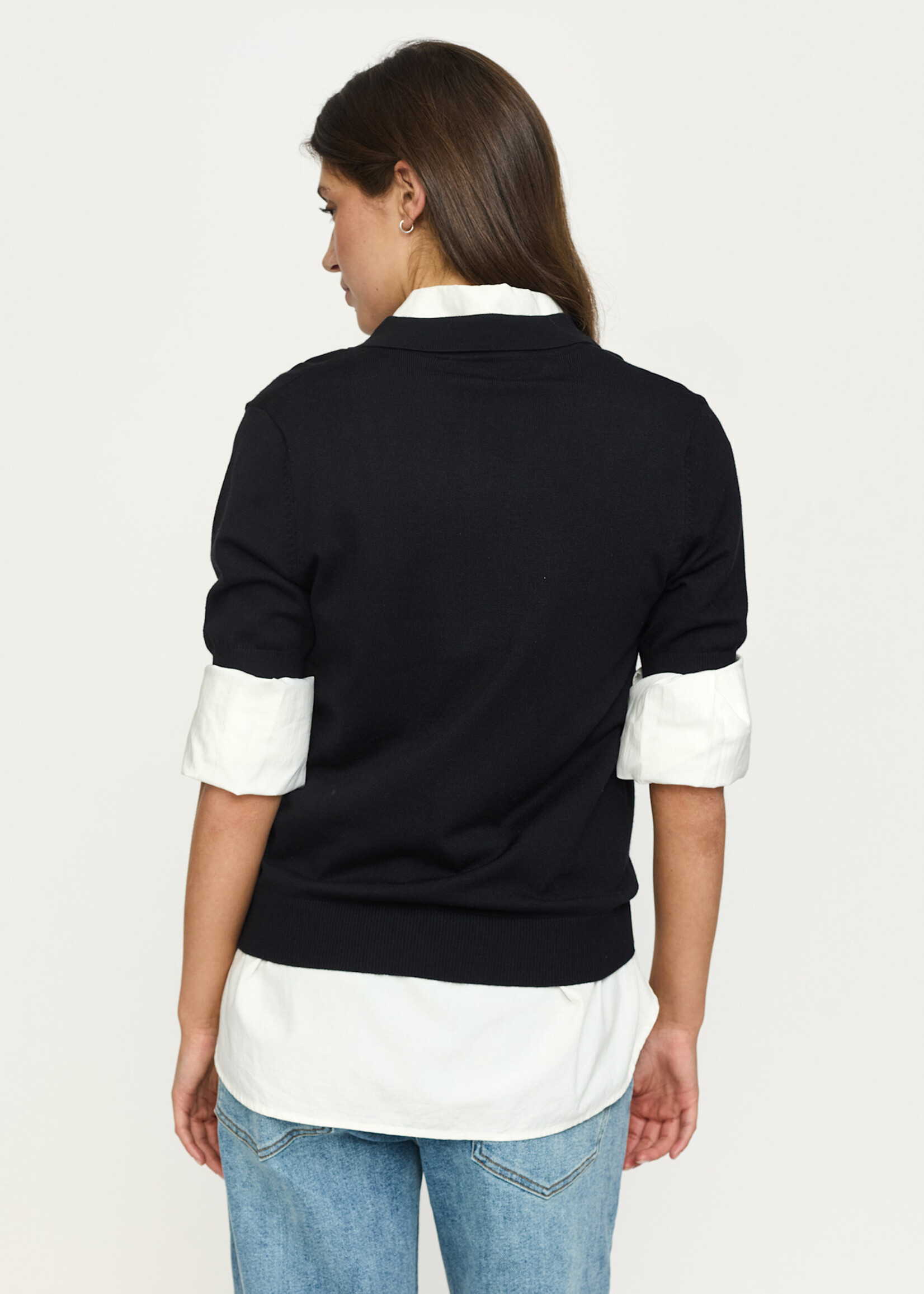 Soft Rebels SRParker Polo V-neck Knit