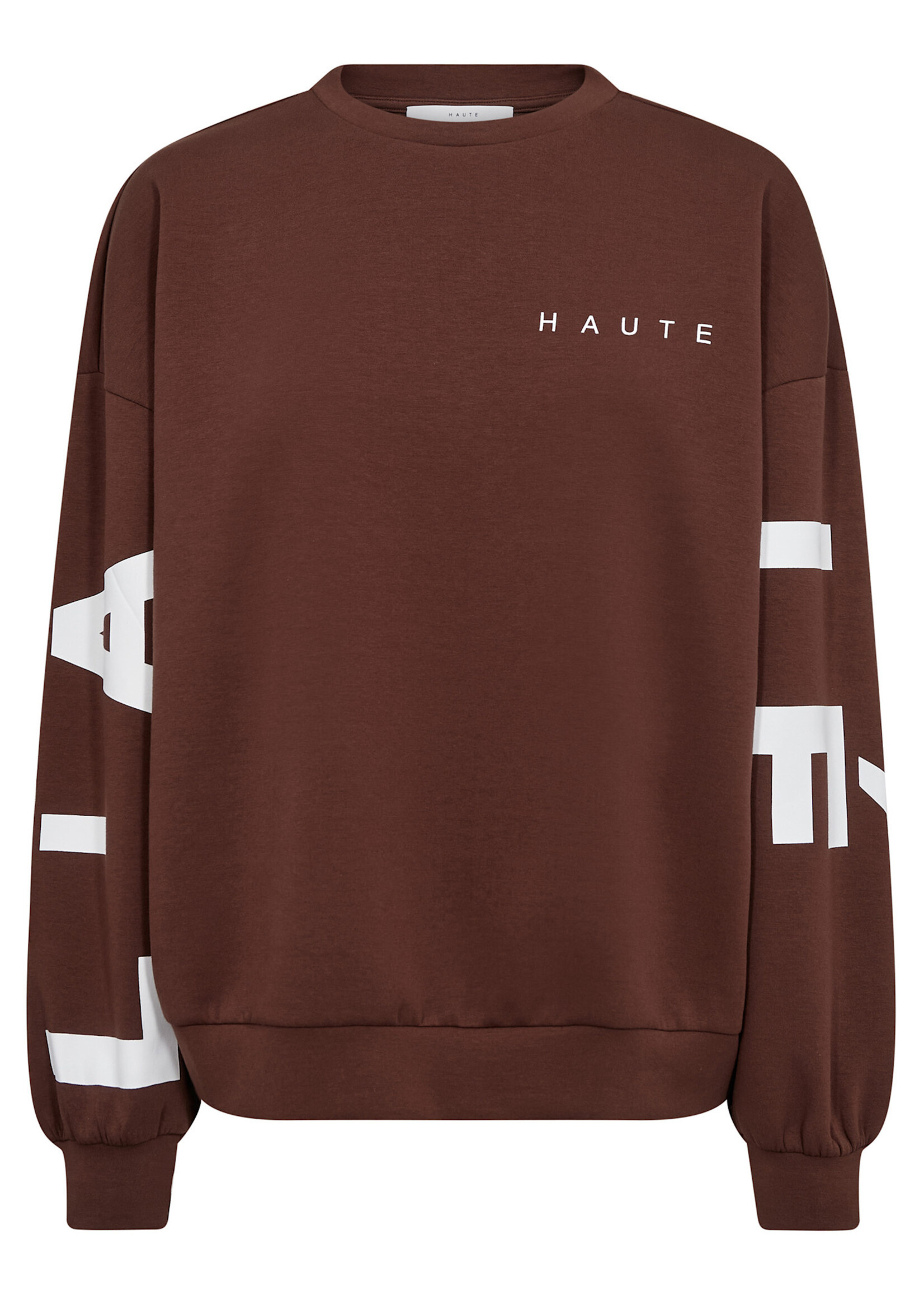 Haute L'Amitié Maxi Split Logo Sweat