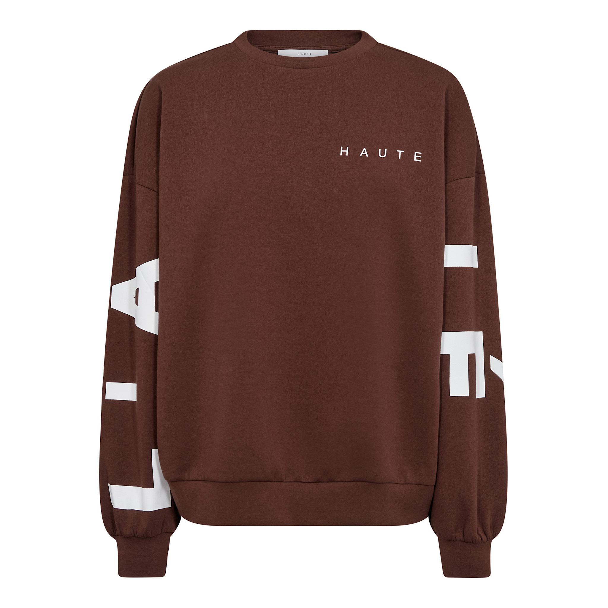 Haute L'Amitié Maxi Split Logo Sweat