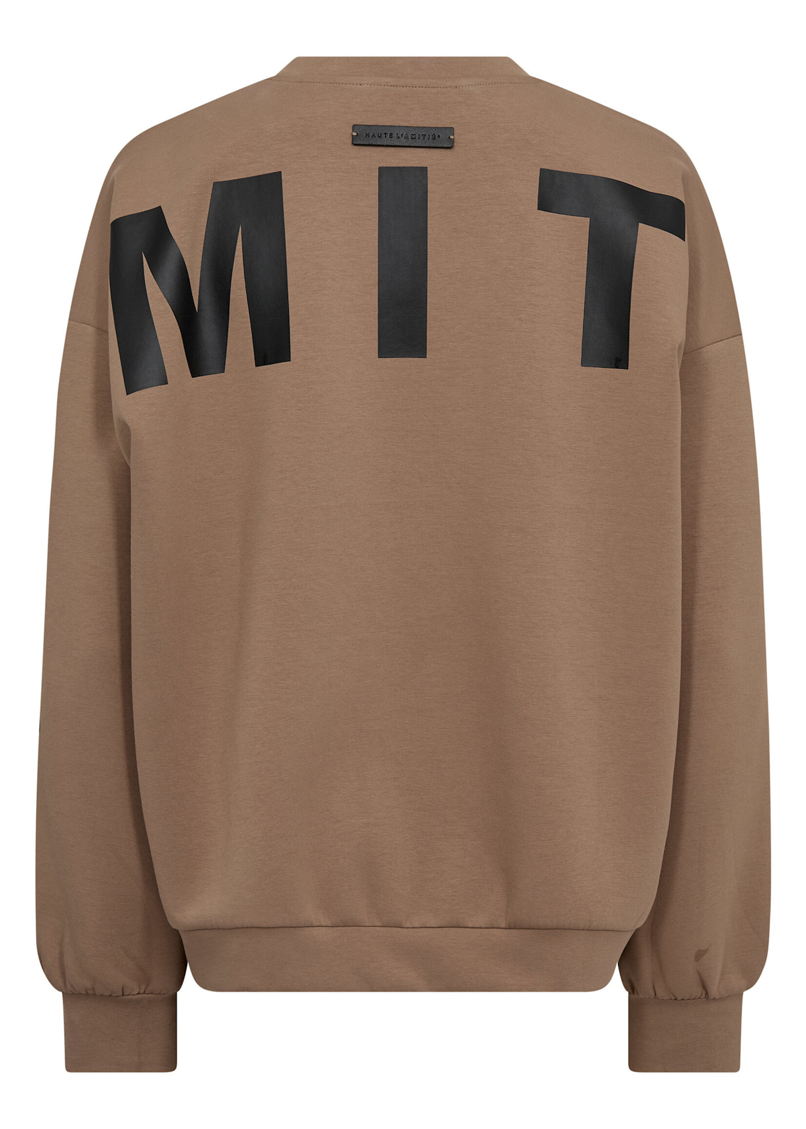 Haute L'Amitié Maxi Split Logo Sweat