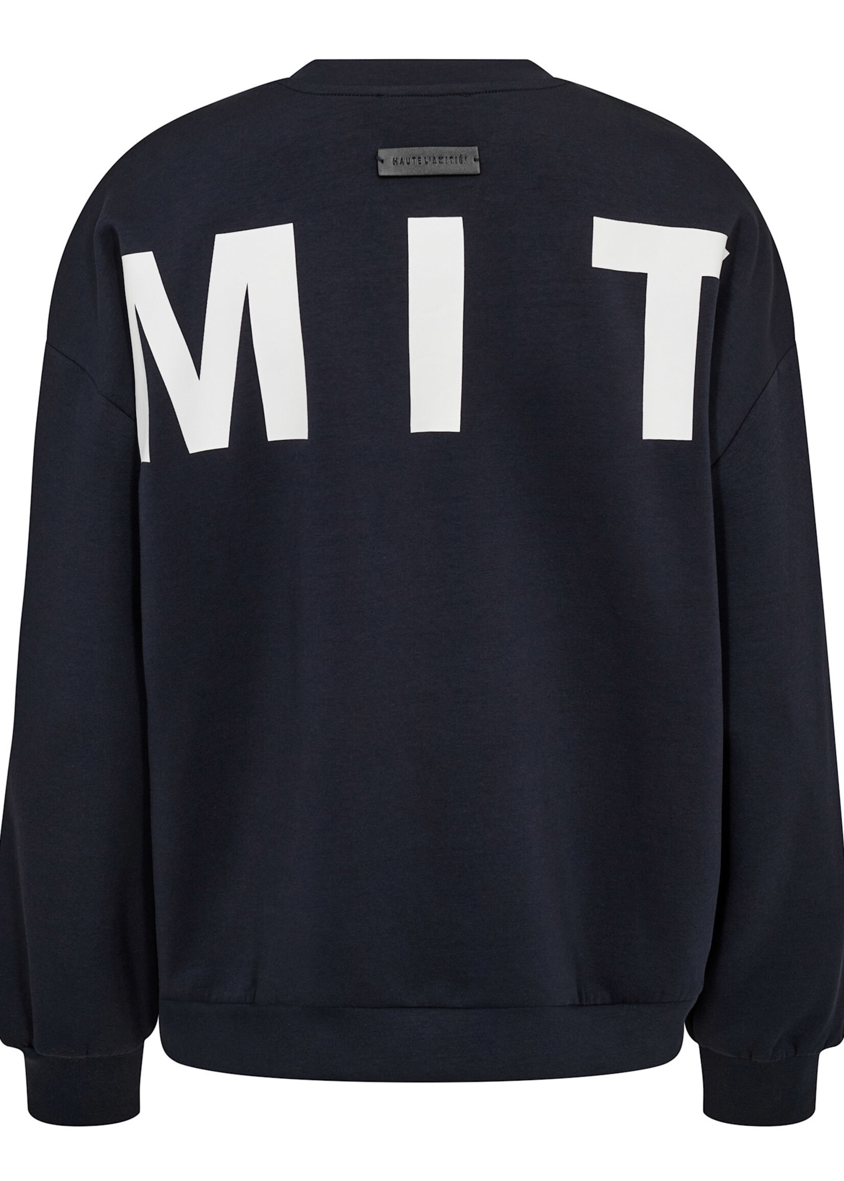 Haute L'Amitié Maxi Split Logo Sweat