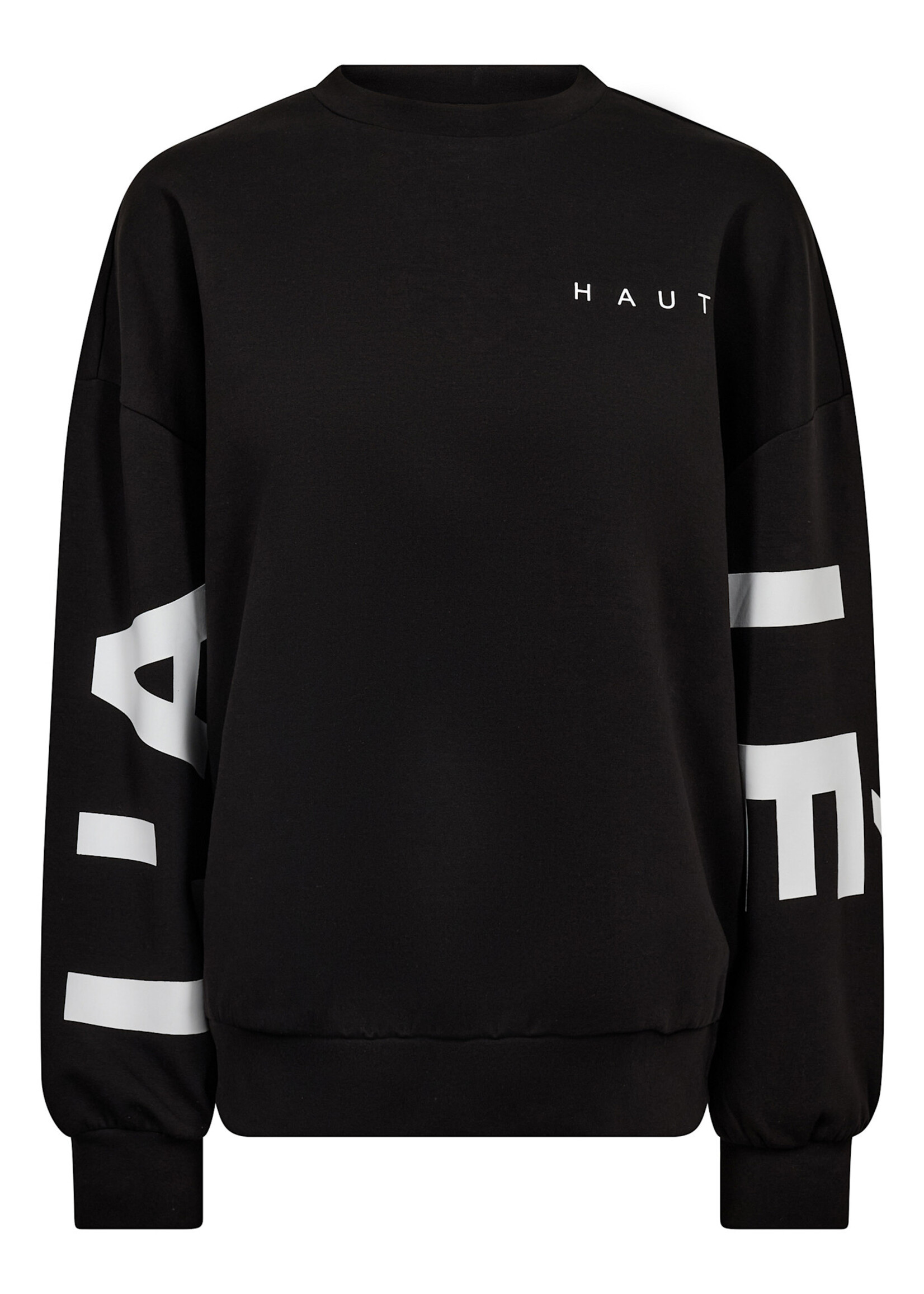 Haute L'Amitié Maxi Split Logo Sweat