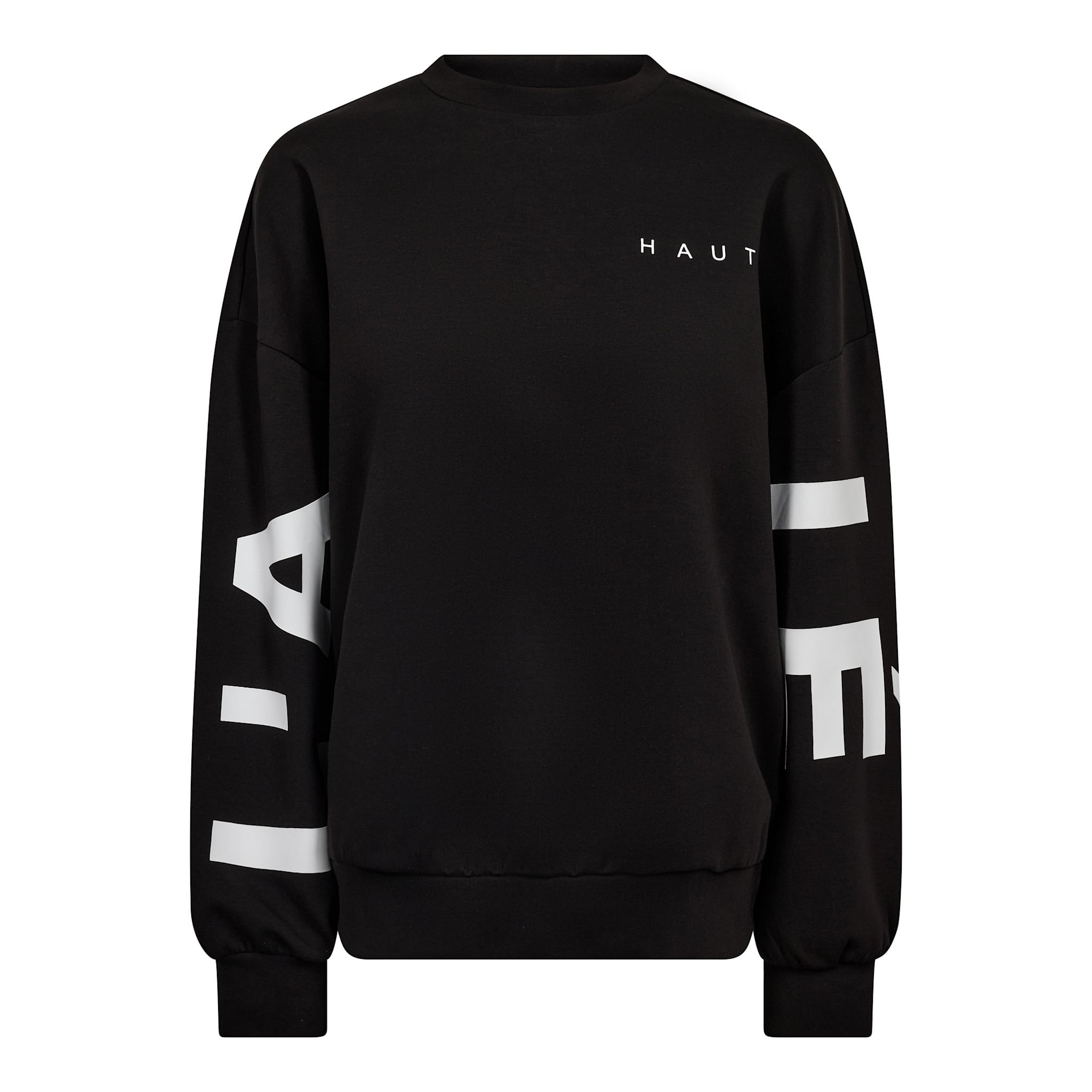 Haute L'Amitié Maxi Split Logo Sweat