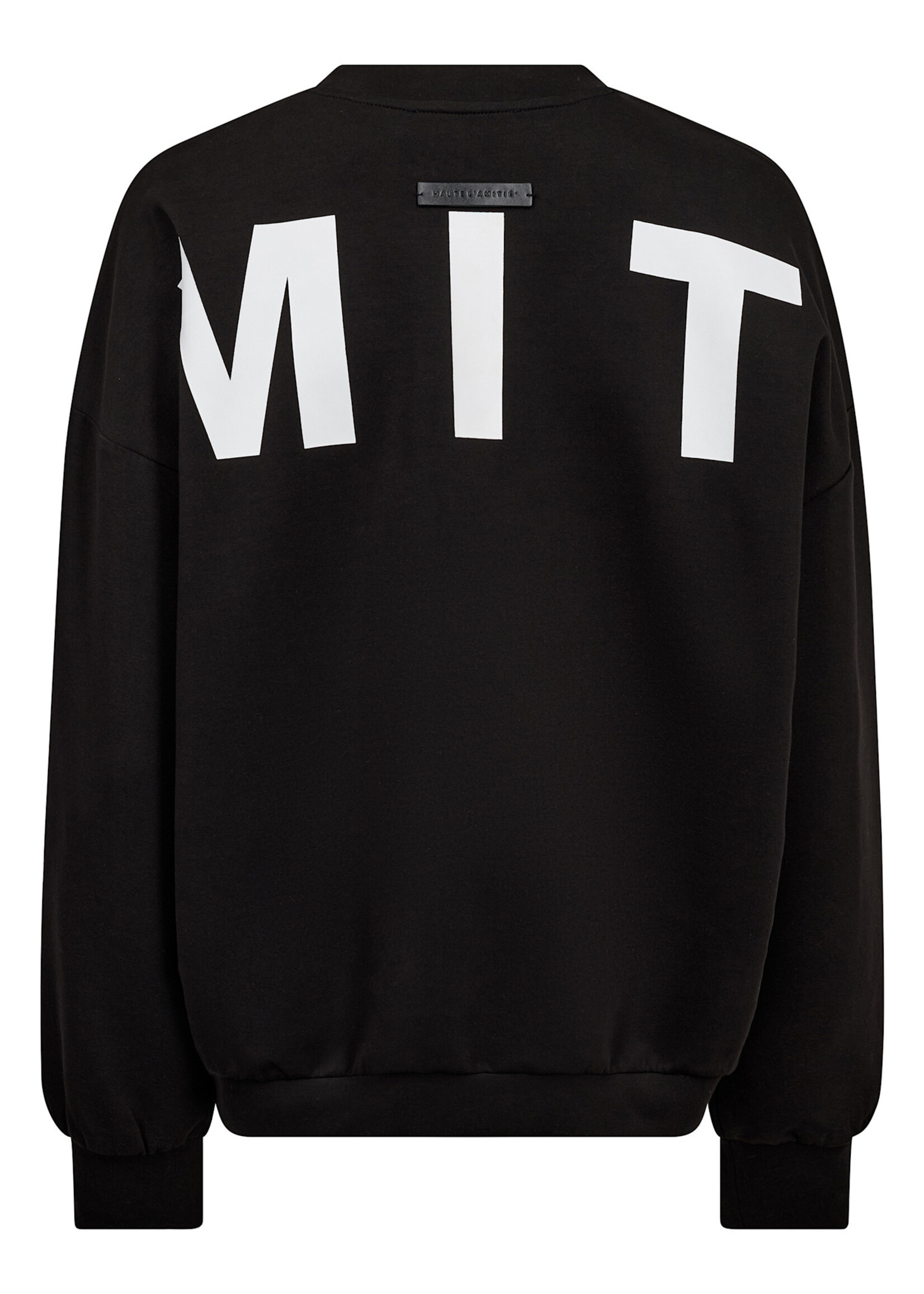 Haute L'Amitié Maxi Split Logo Sweat