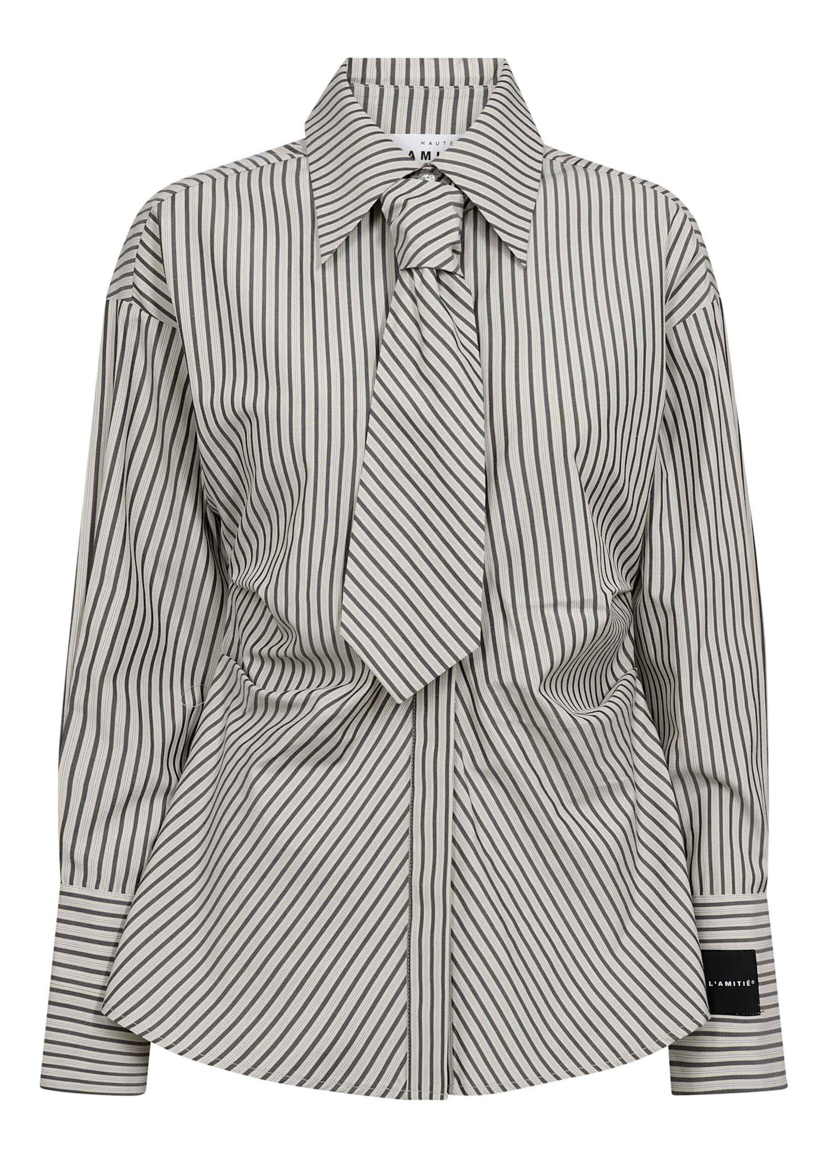 Haute L'Amitié Gemma Tie Stripe Shirt