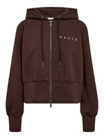 Haute L'Amitié Maxi Split Zip Hoodie