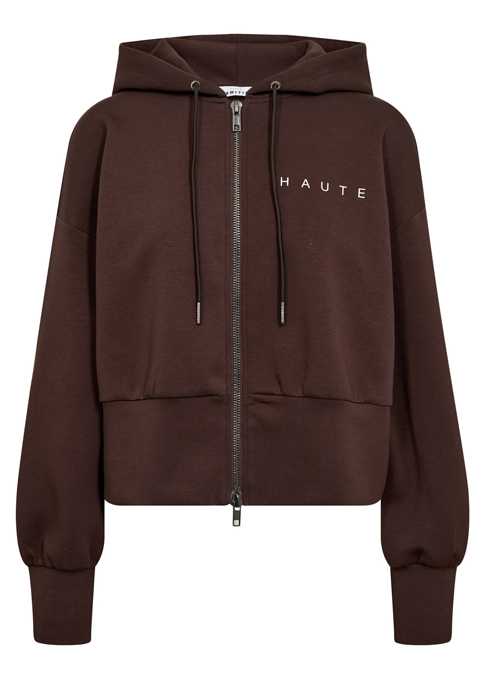 Haute L'Amitié Maxi Split Zip Hoodie
