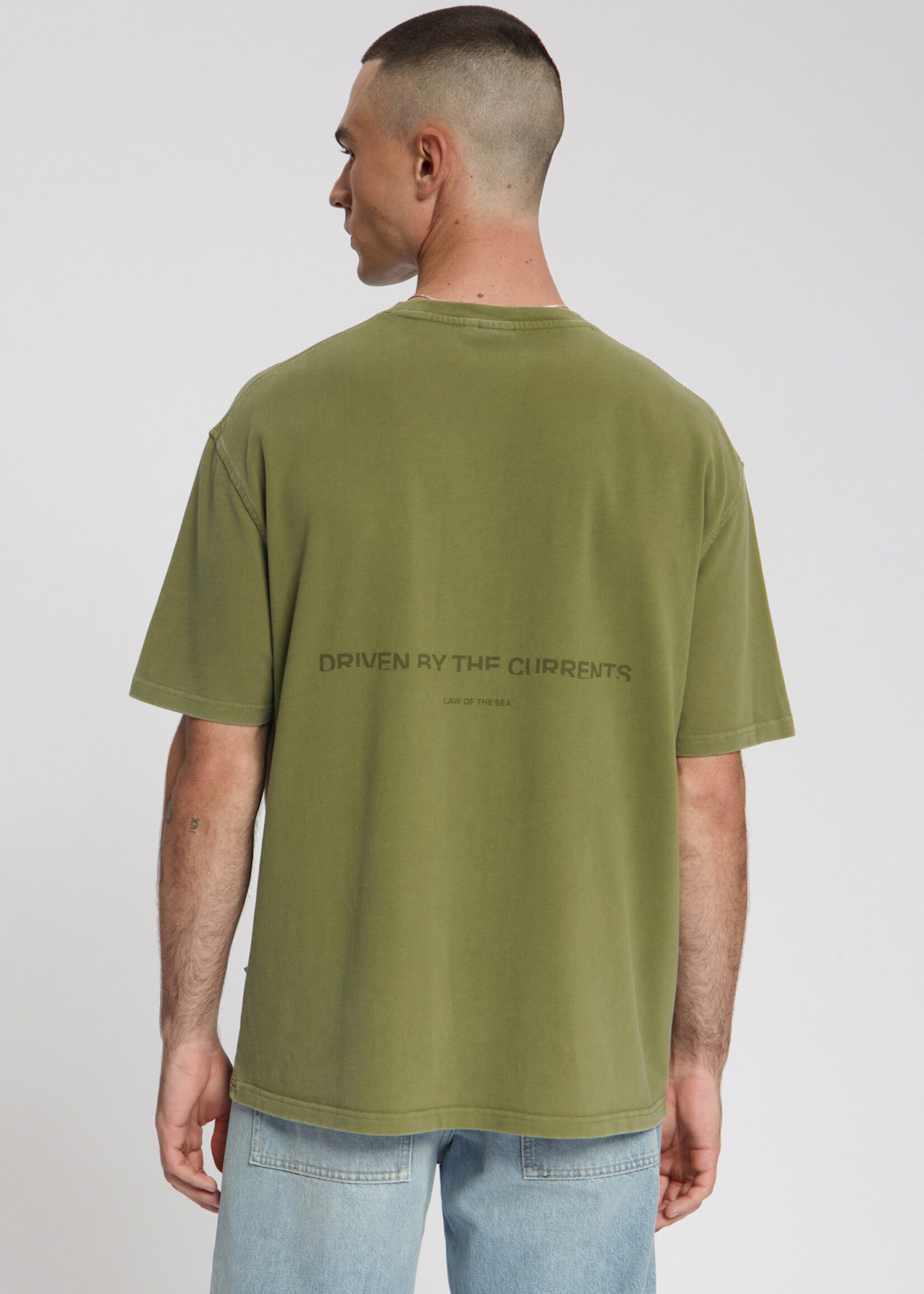 Law of the Sea AQUALIS GARMENT DYED T-SHIRT